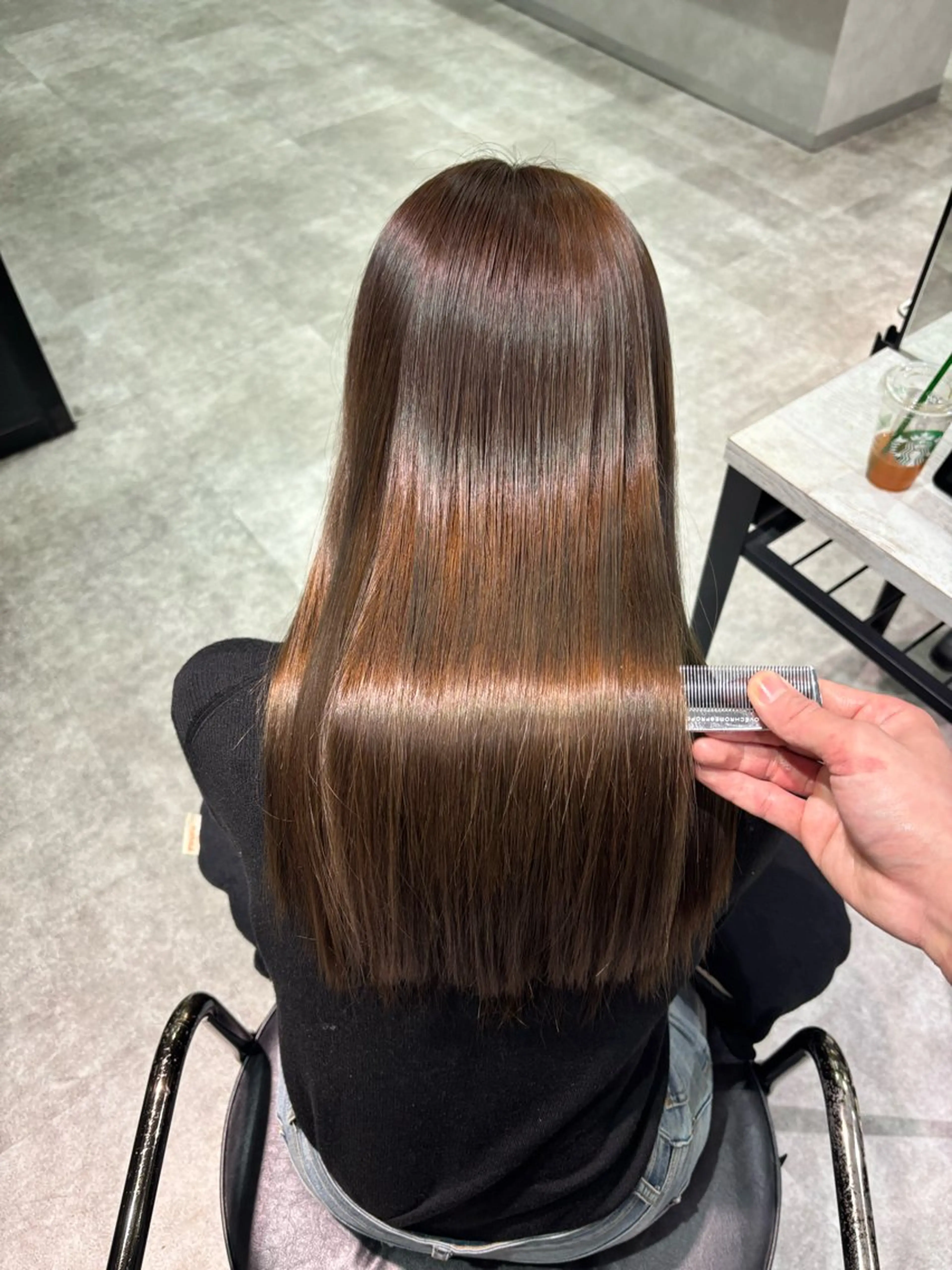 ロング カラー ヘアカラー 青木 奏楽のヘアスタイル