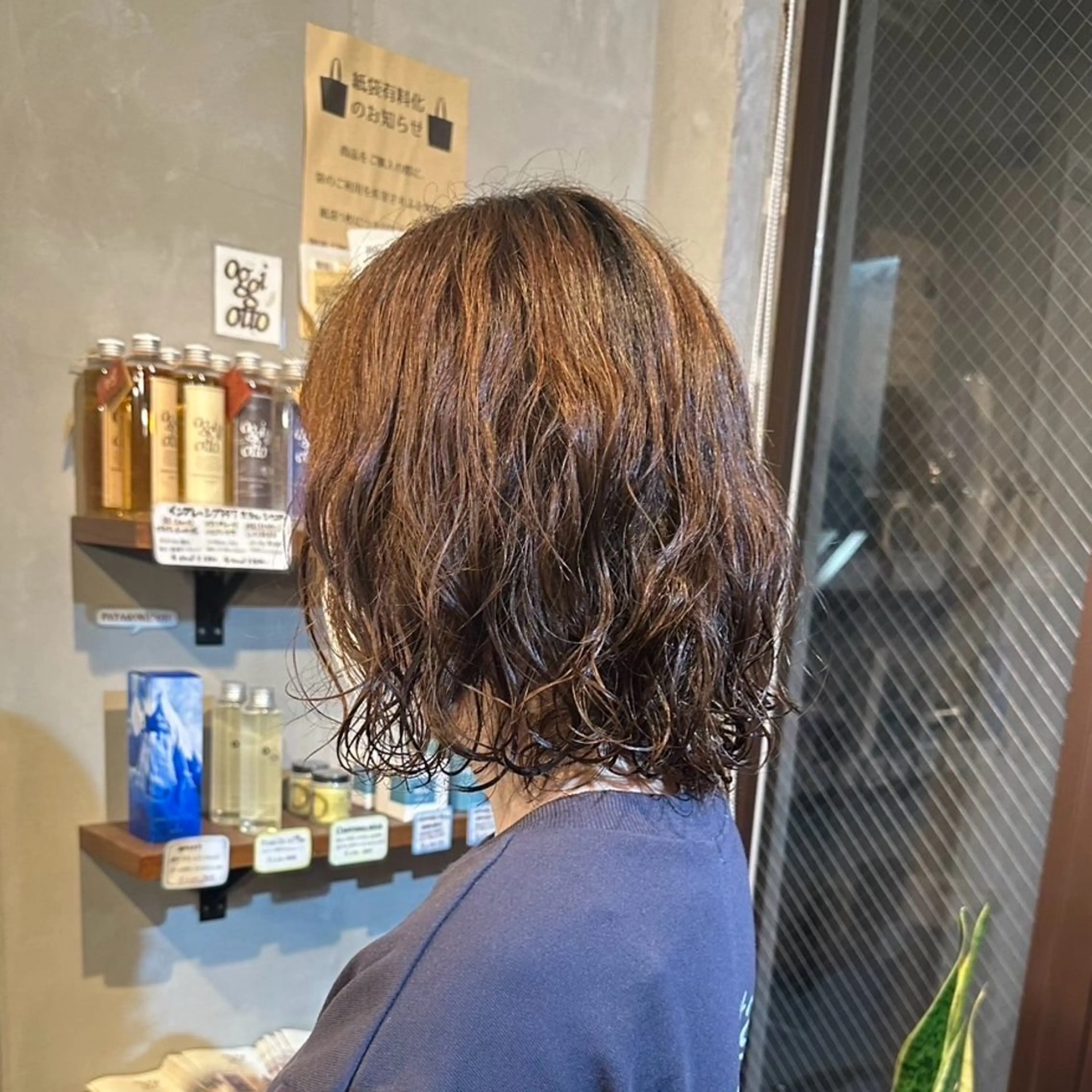 ショート パーマ パーマ/艶感カラー ୨୧ RISAKOのヘアスタイル