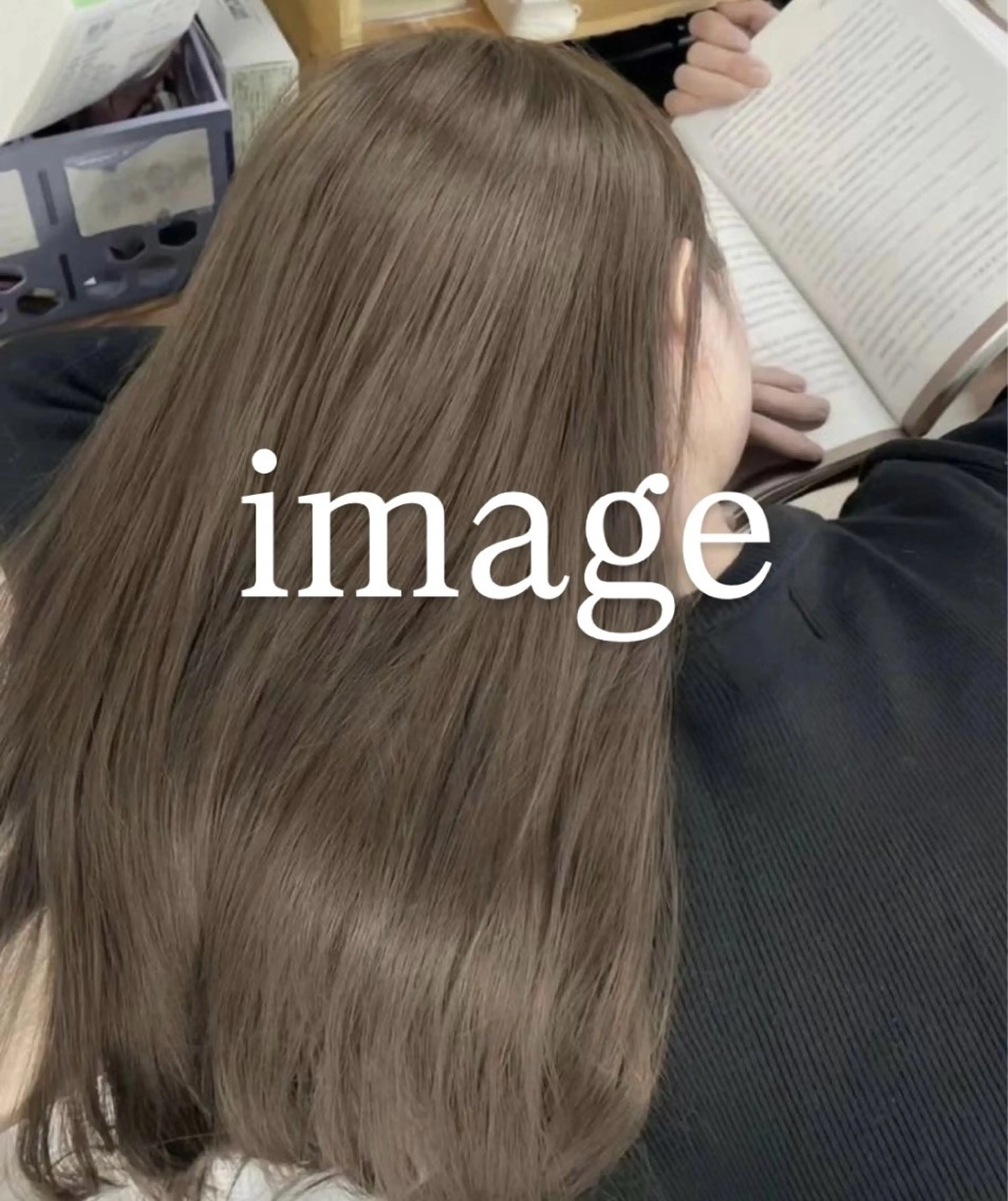 🍀📗ワンブリーチで作るオリーブグレージュ＋レイヤーカット🕊‪🌱‬の写真