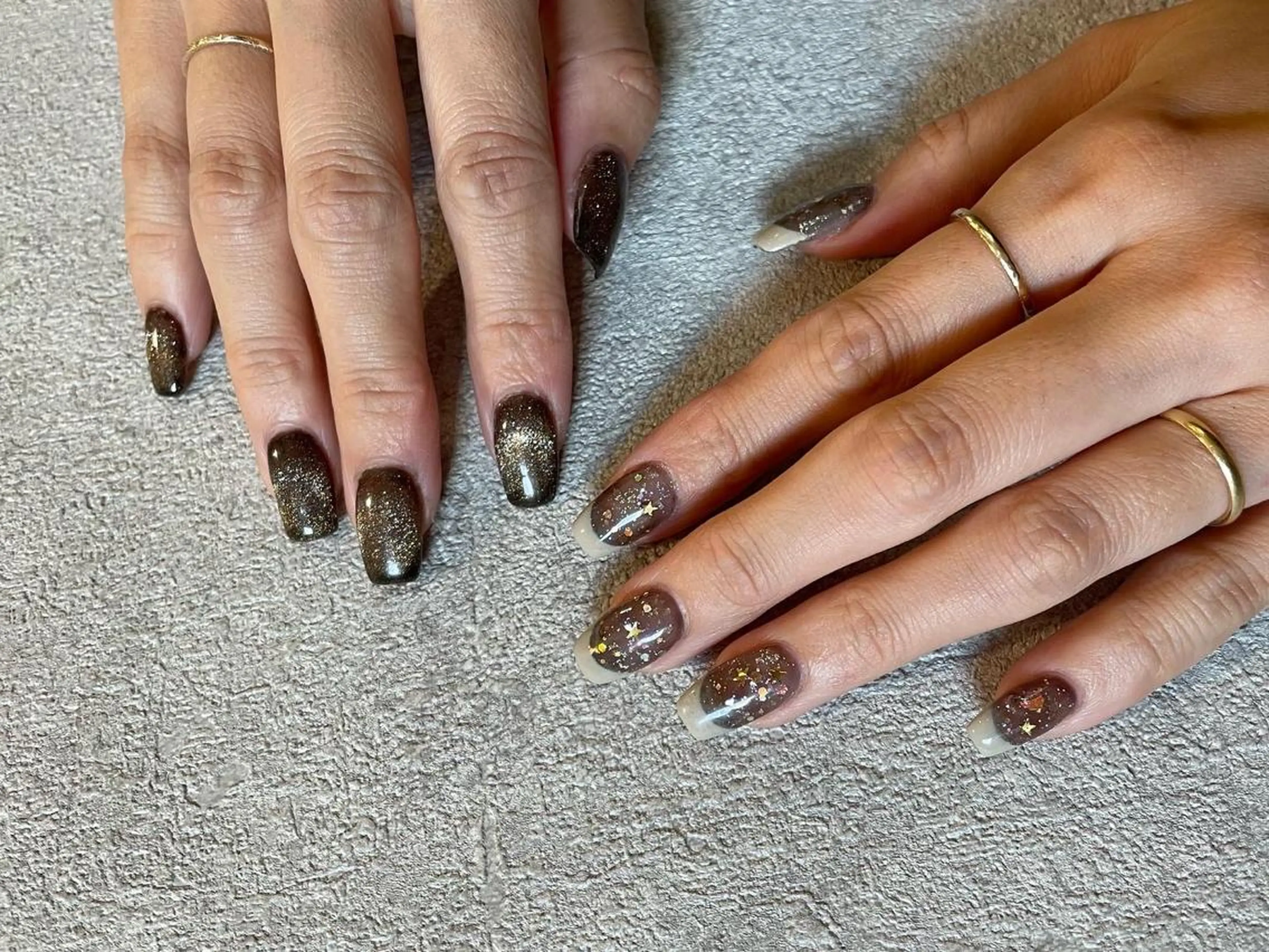 ネイル キラキラネイル マグネットネイル ハンドネイル Shimmer Nail⋆*✩のネイルデザイン