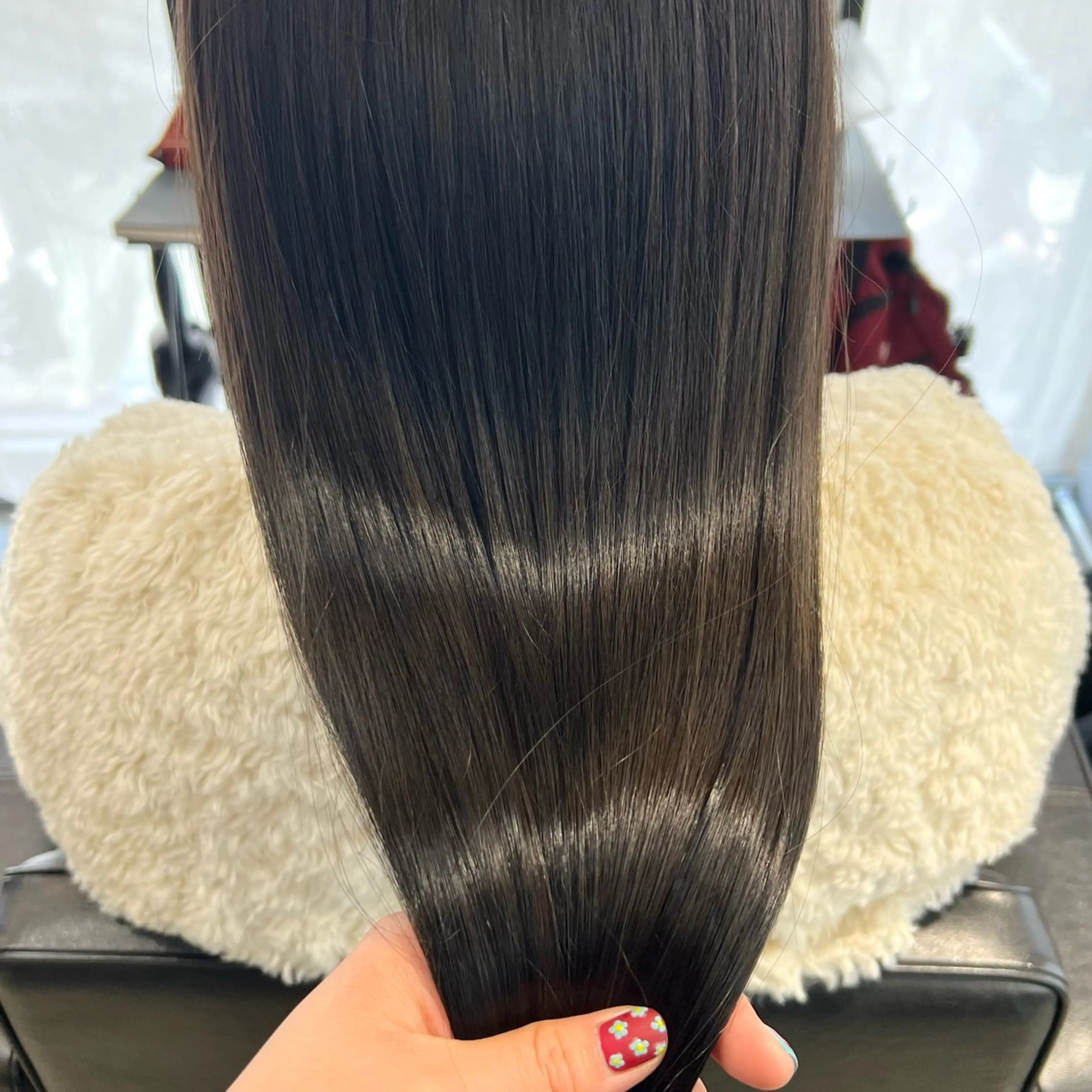 ロング カラー パーマ 縮毛矯正 KIHO ｜Bond 三軒茶屋のヘアスタイル