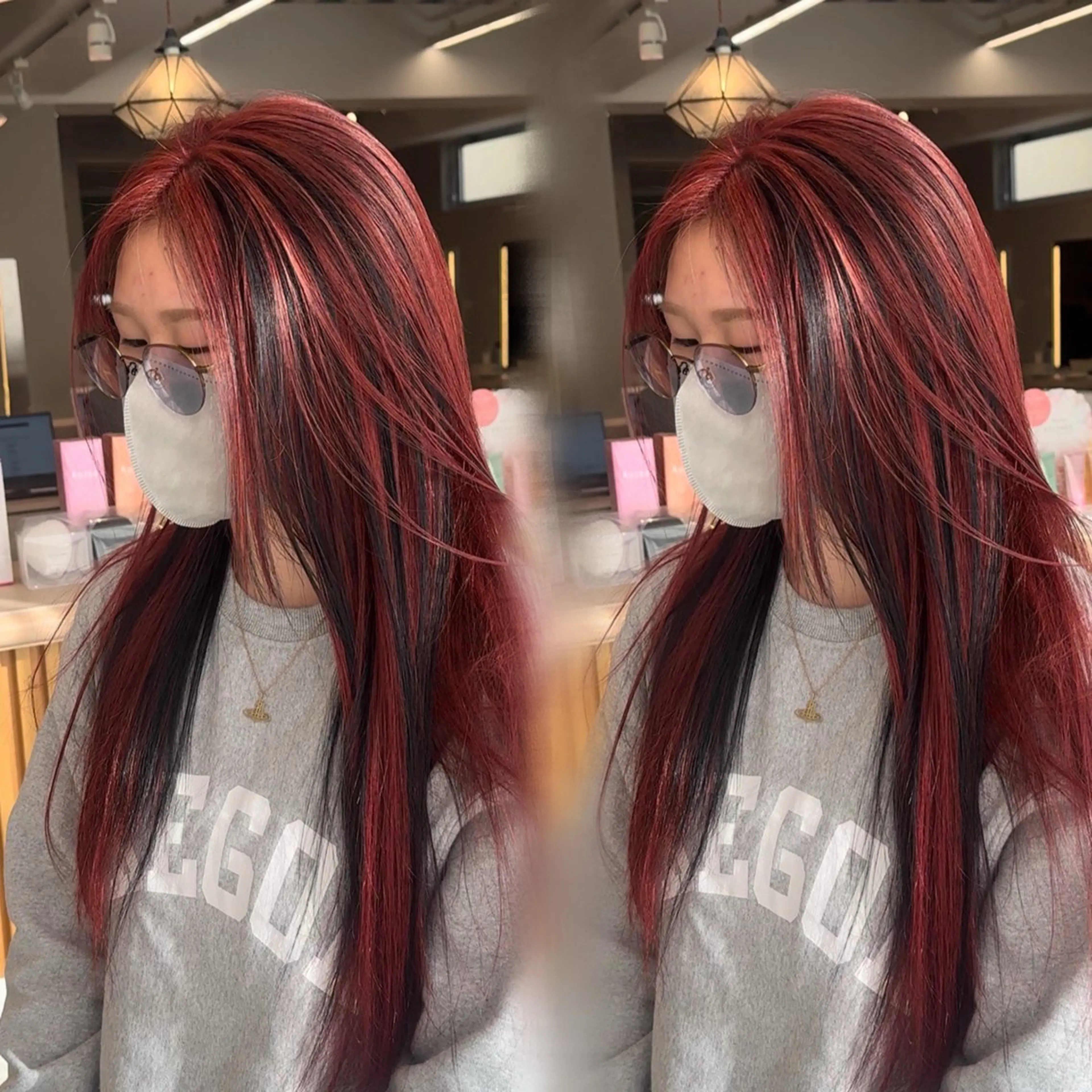 ロング カラー ヘアカラー エクステ/ハイトーン /HARUNAのヘアスタイル