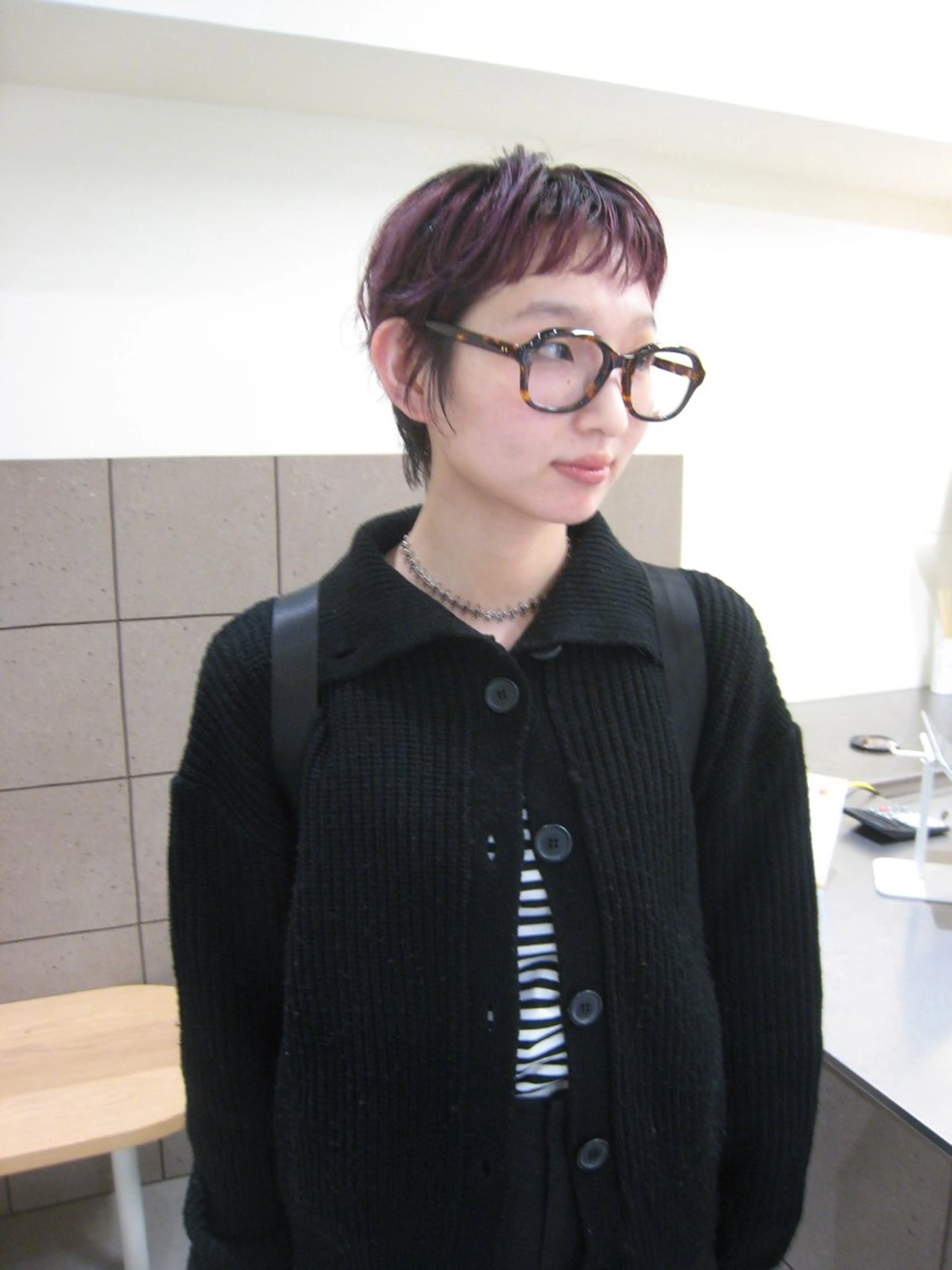 ショート カット ヘアカラー トリートメント natsuki /HUIのヘアスタイル