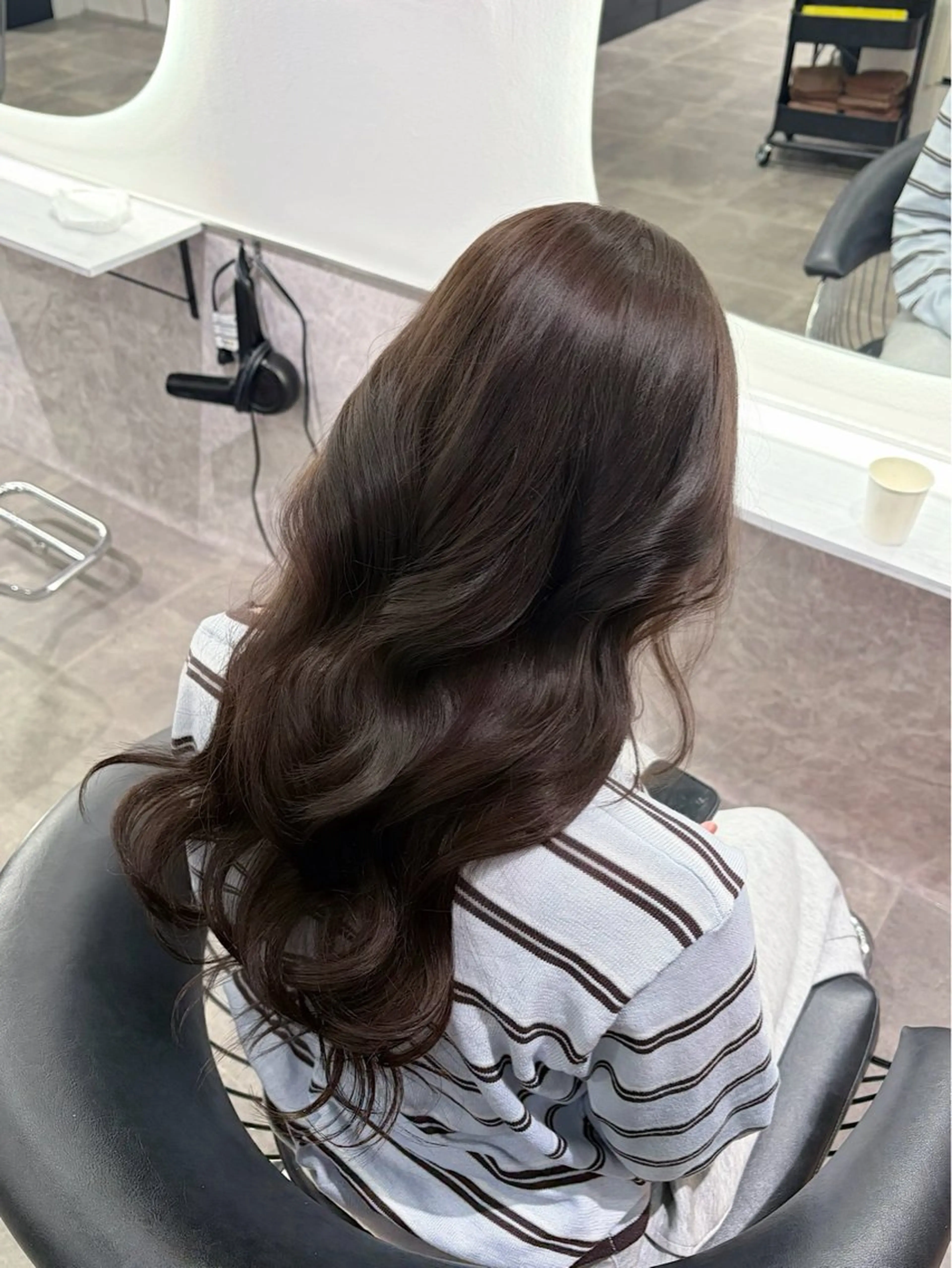 ロング カラー カット ヘアカラー エクステ limitみづき🌙 カラーのヘアスタイル