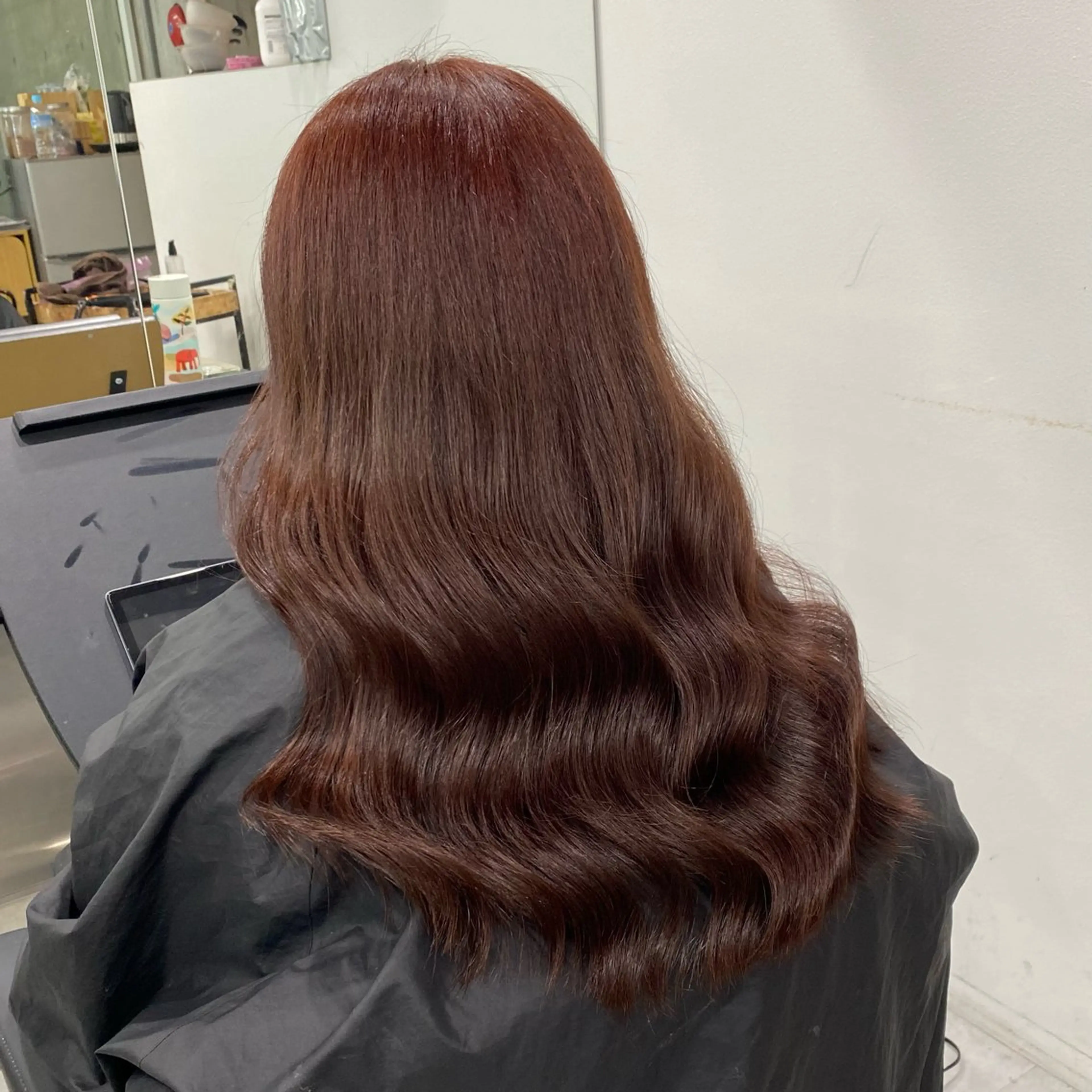 ロング カラー ヘアカラー Welring hair salon所属・Runa/大人 かわいいハイトーンのヘアスタイル