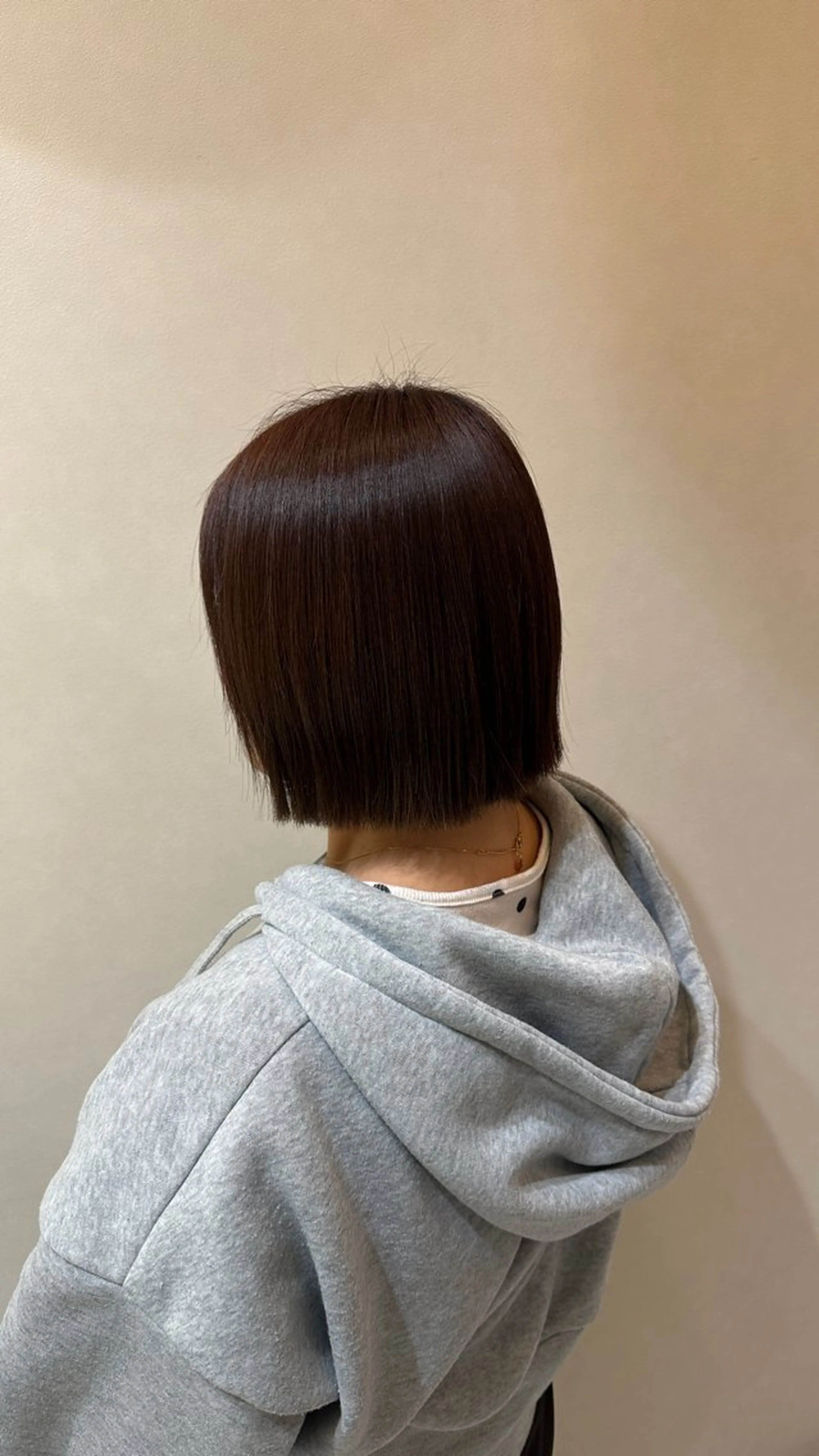 ショート ボブ カット 🎀縮毛矯正/ ツヤ髪/ANJU🌙のヘアスタイル