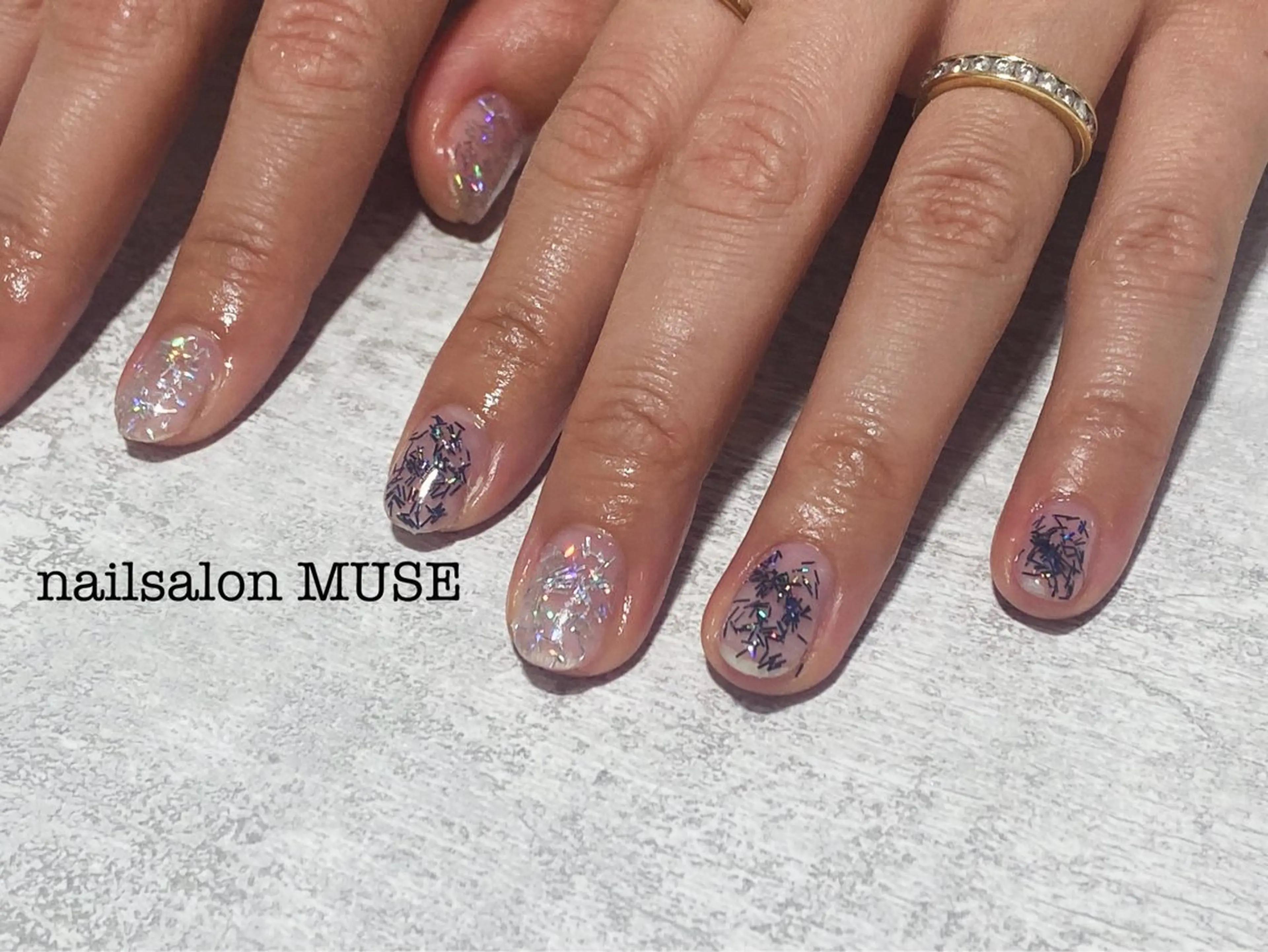 ネイル ラメ(グリッター) Nail Salon MUSEのネイルデザイン