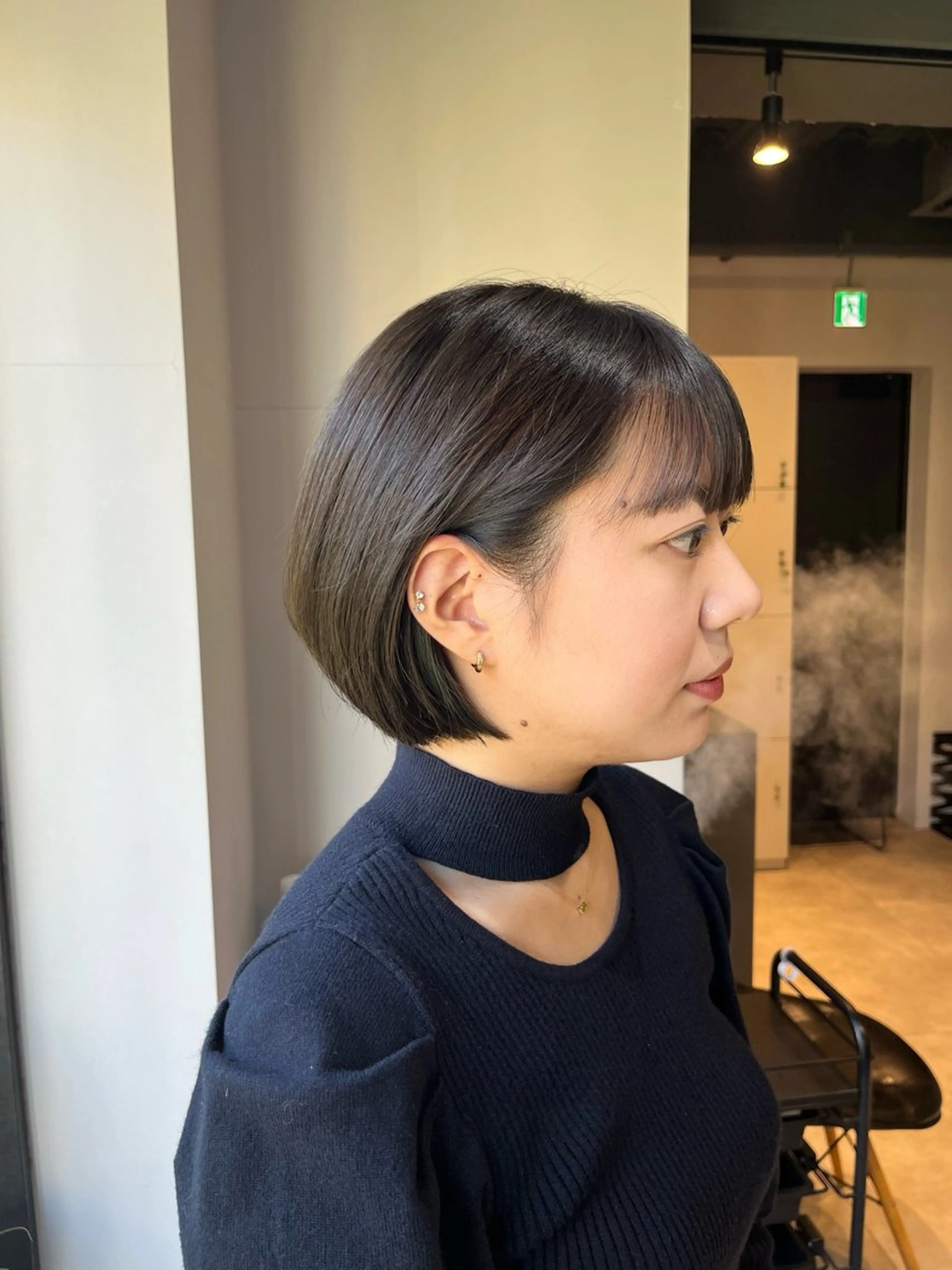 ショート カラー うる艶カラー/恵比寿 ベージュ/丸山陽平のヘアスタイル