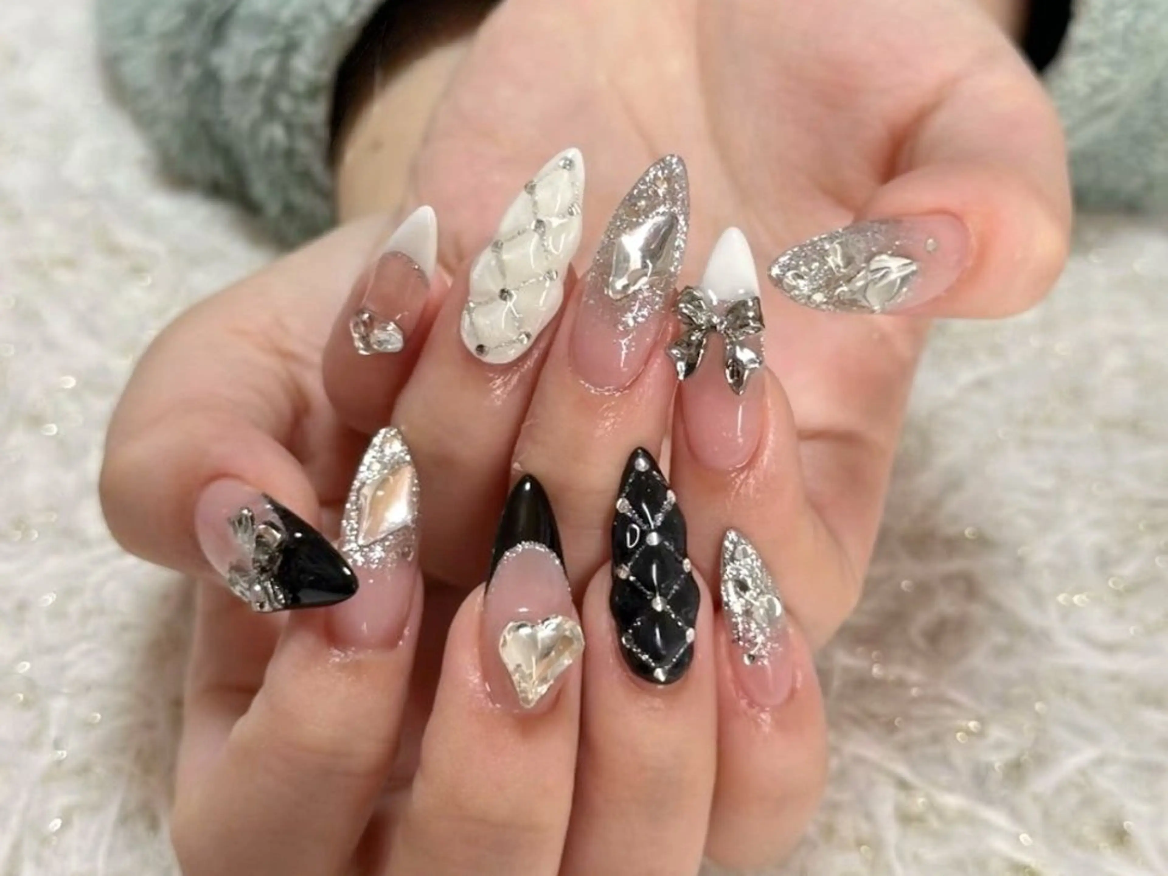 ネイル ハンドネイル 💜MIYA NAIL鶴見店のネイルデザイン