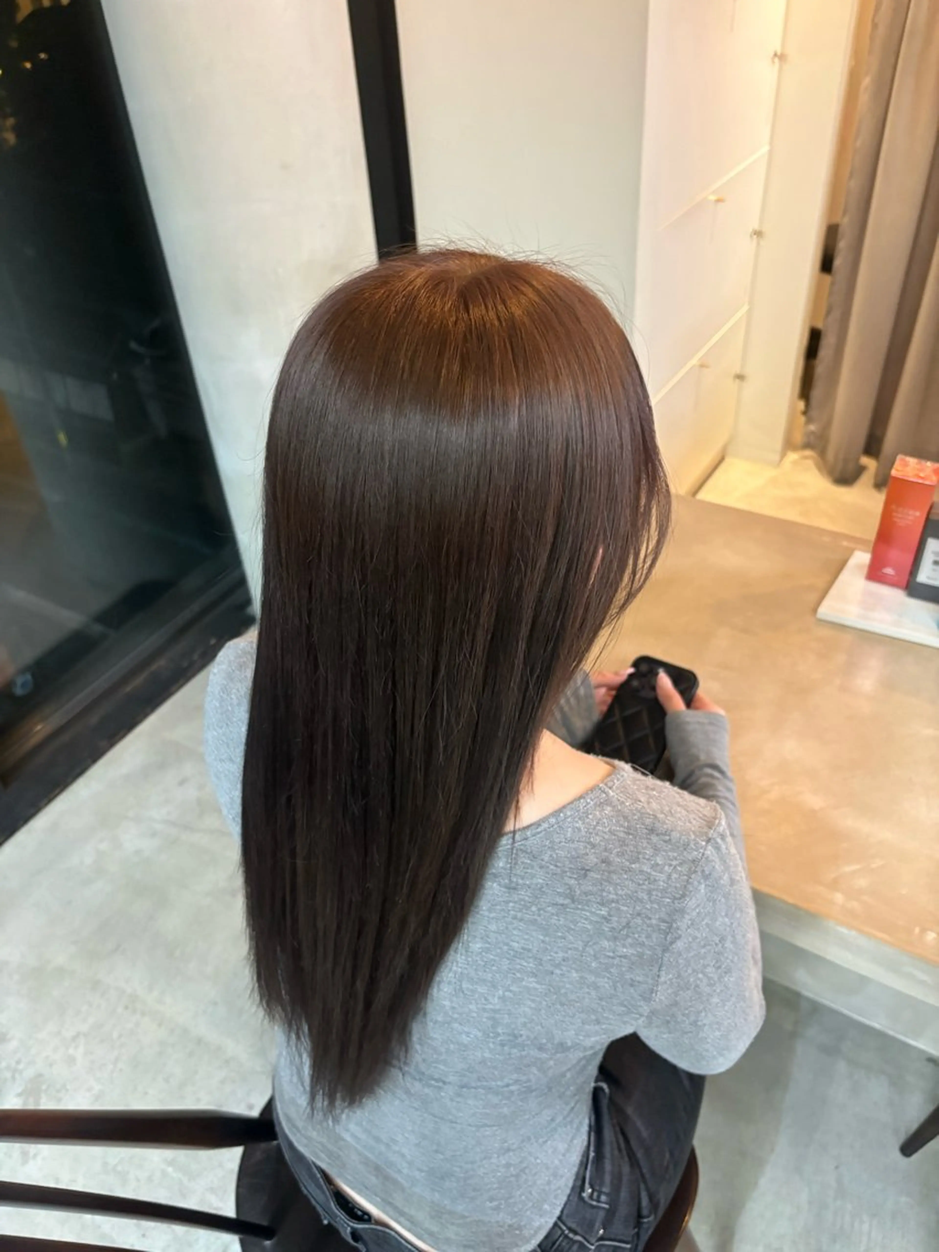 カラー ヘアカラー トリートメント 🩶𝐤𝐢𝐧𝐚 🩶のヘアスタイル