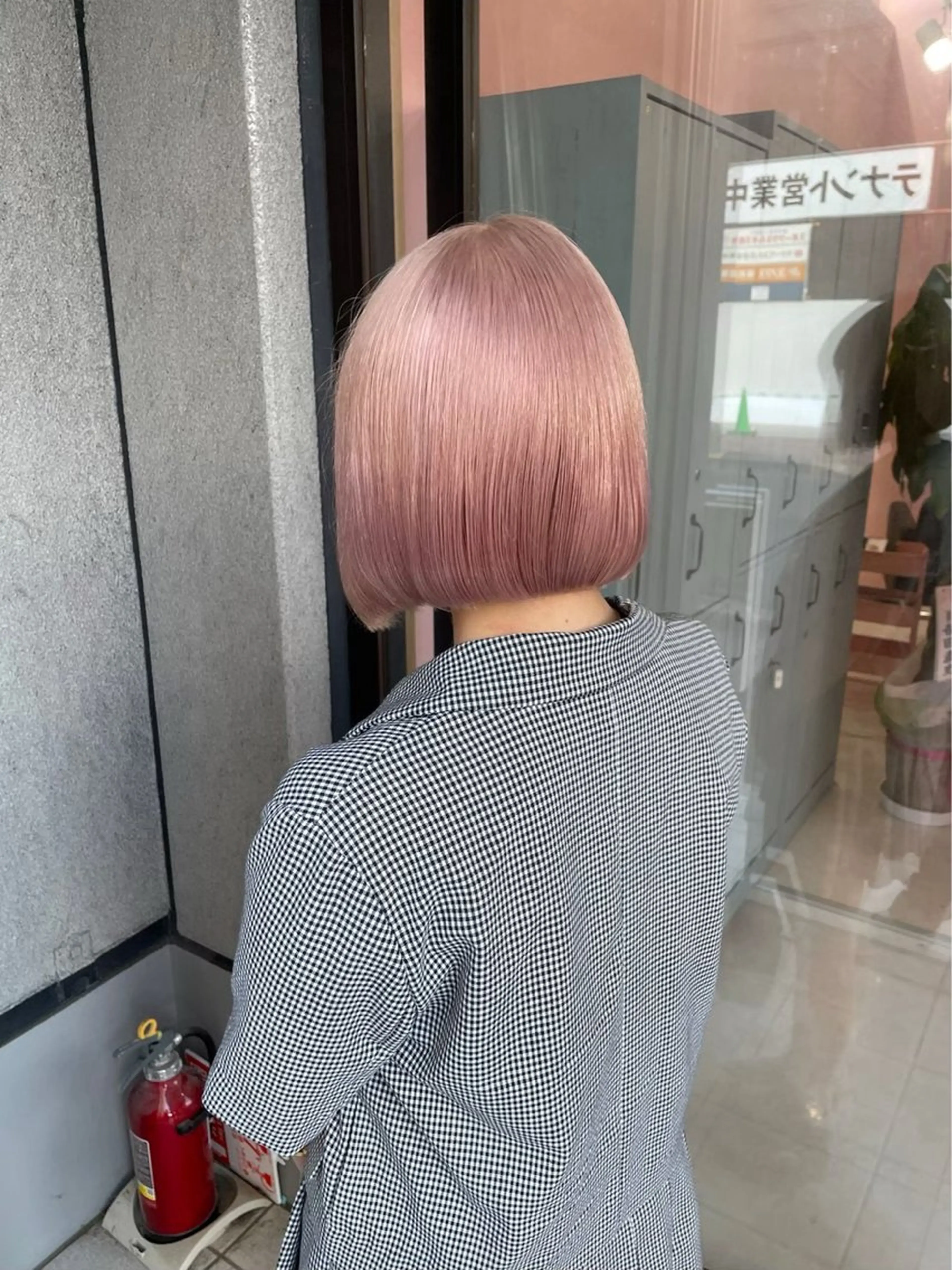 ショート ボブ 金田 颯太のヘアスタイル