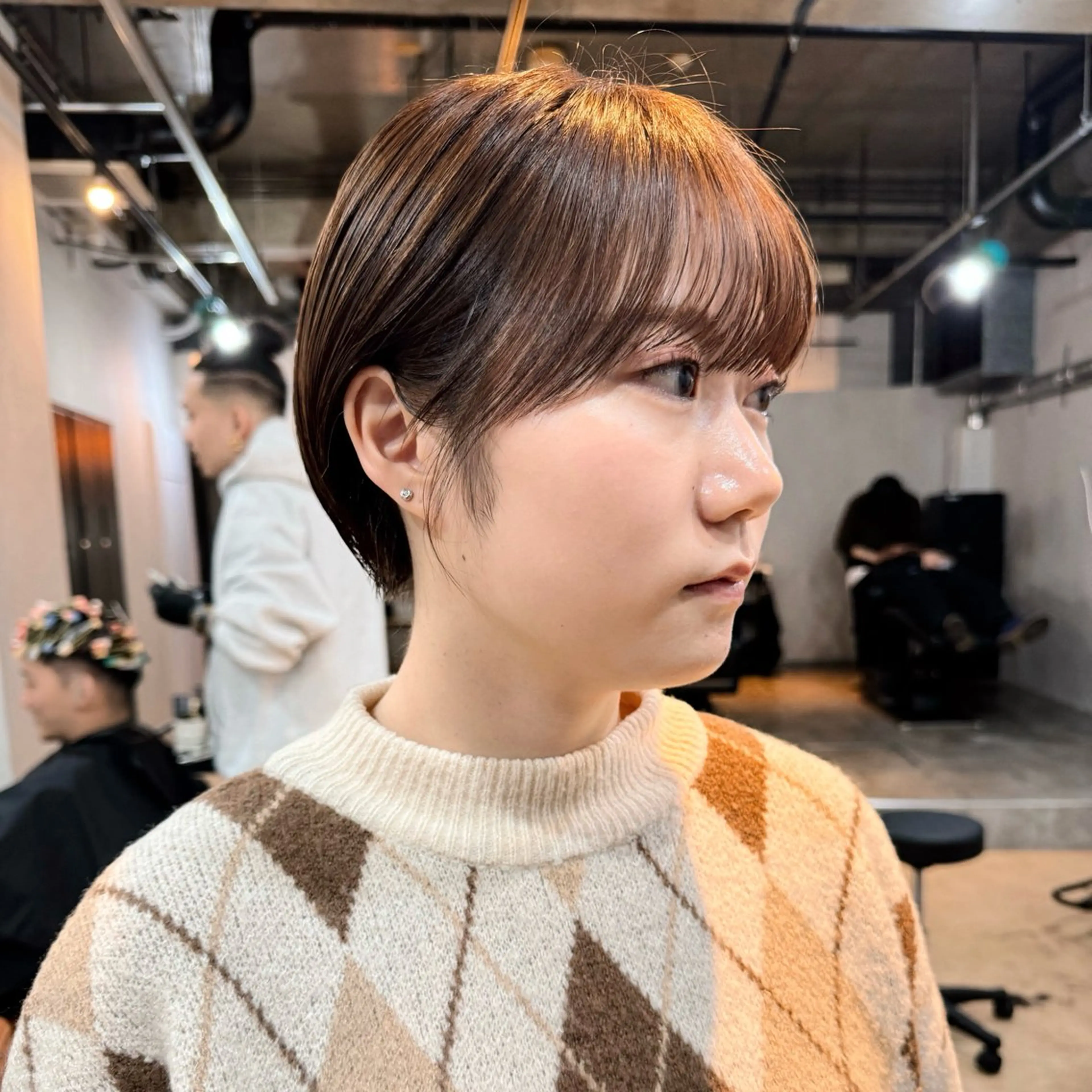 ショート ボブ 髪質改善 ショートヘア 🎗️comoda 神戸三宮 髪質改善のヘアスタイル