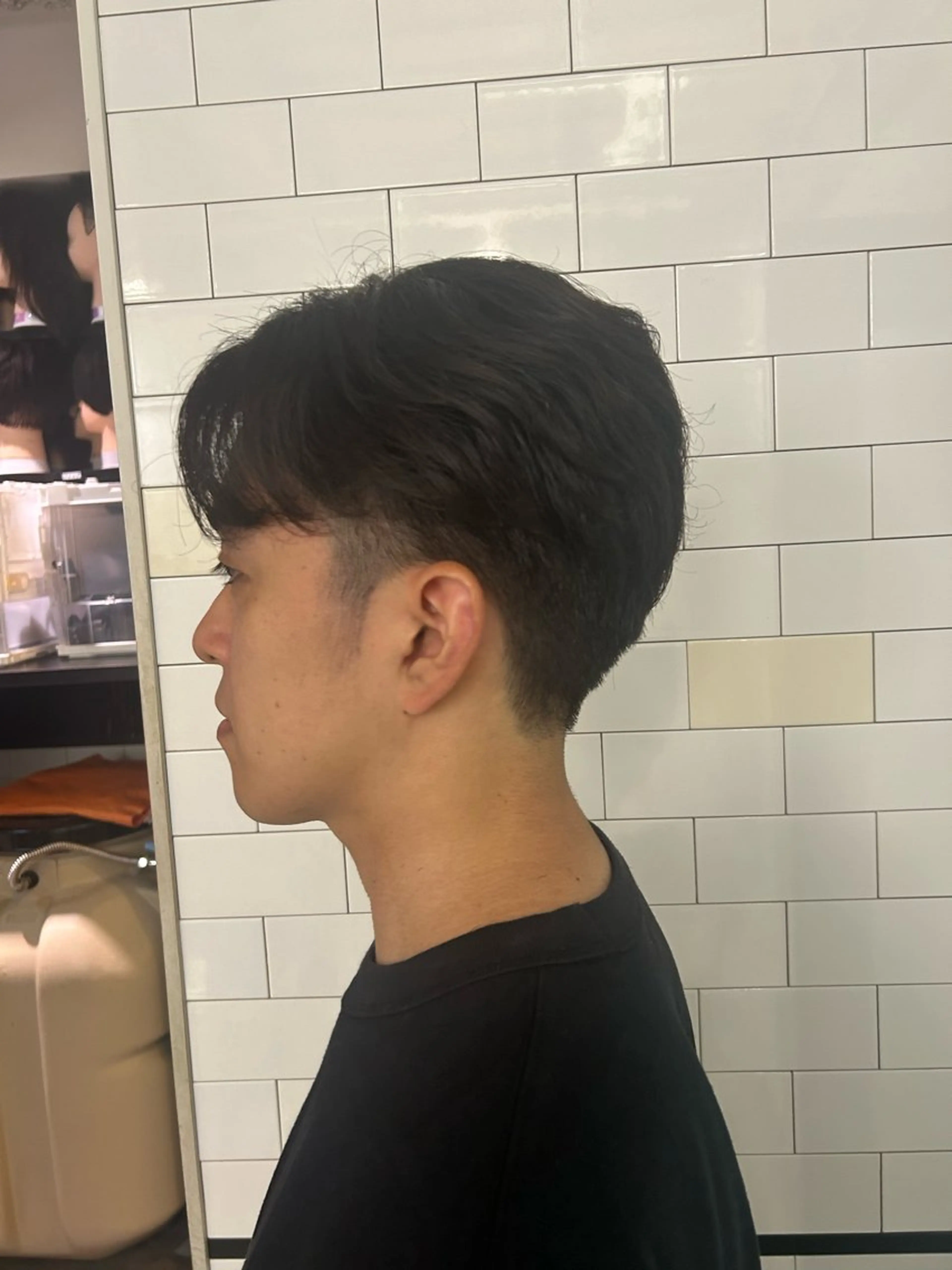 ショート カラー パーマ メンズ メンズパーマ ITbyALBUM藤沢店所属・IT by ALBUM立川のヘアスタイル