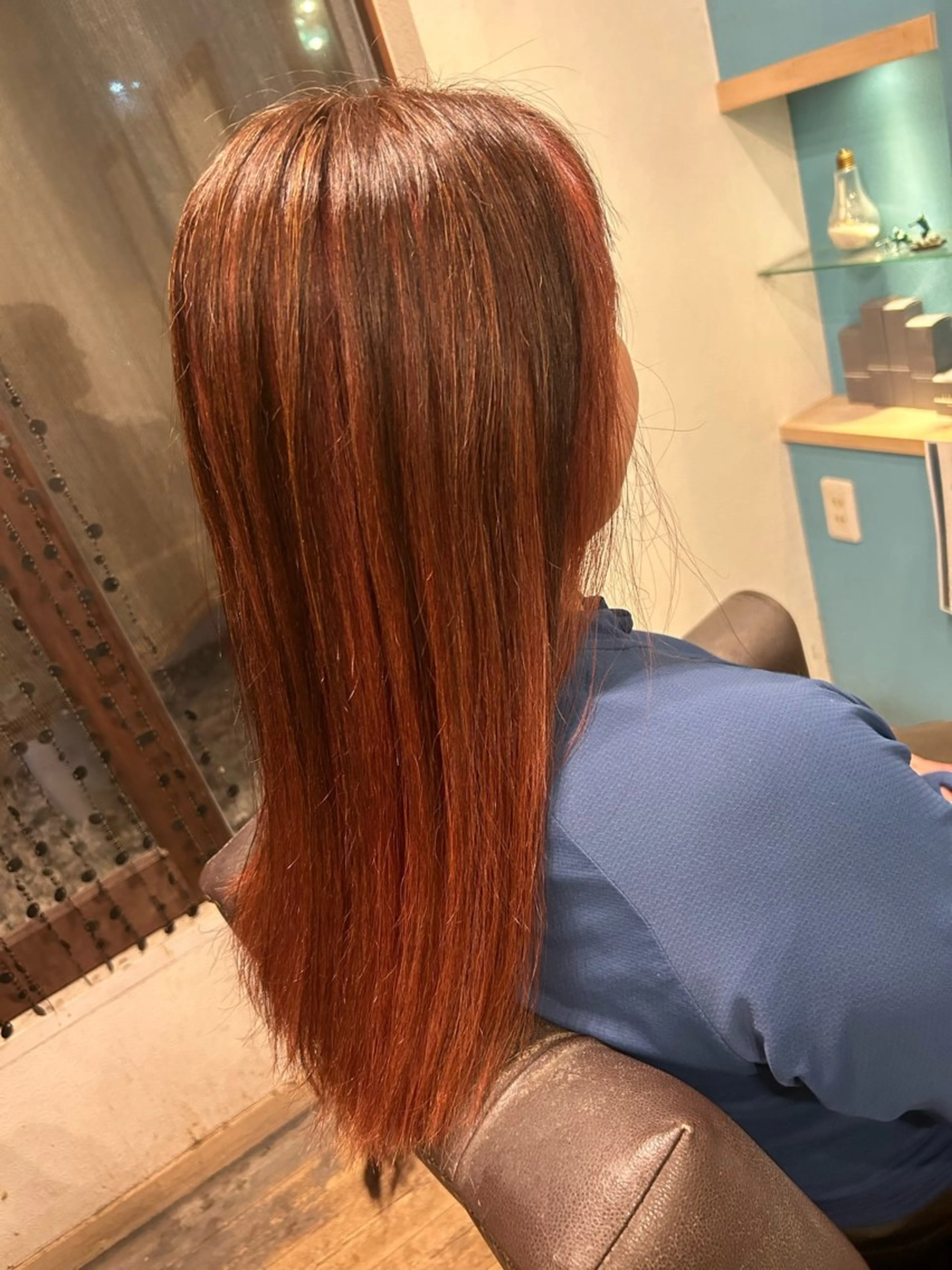 ロング 谷 未来美のヘアスタイル