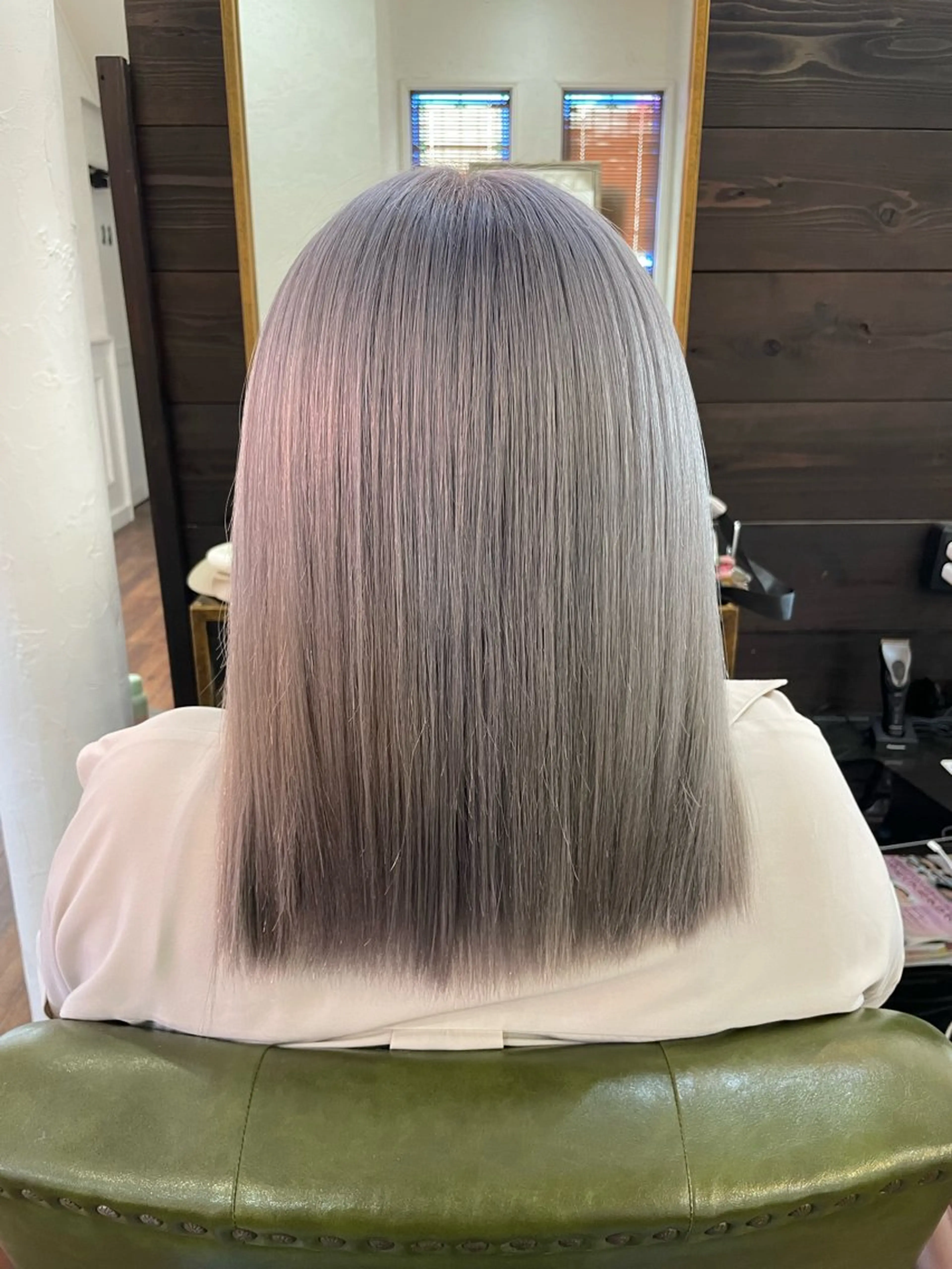 セミロング ヘアカラー 下林 雅明のヘアスタイル
