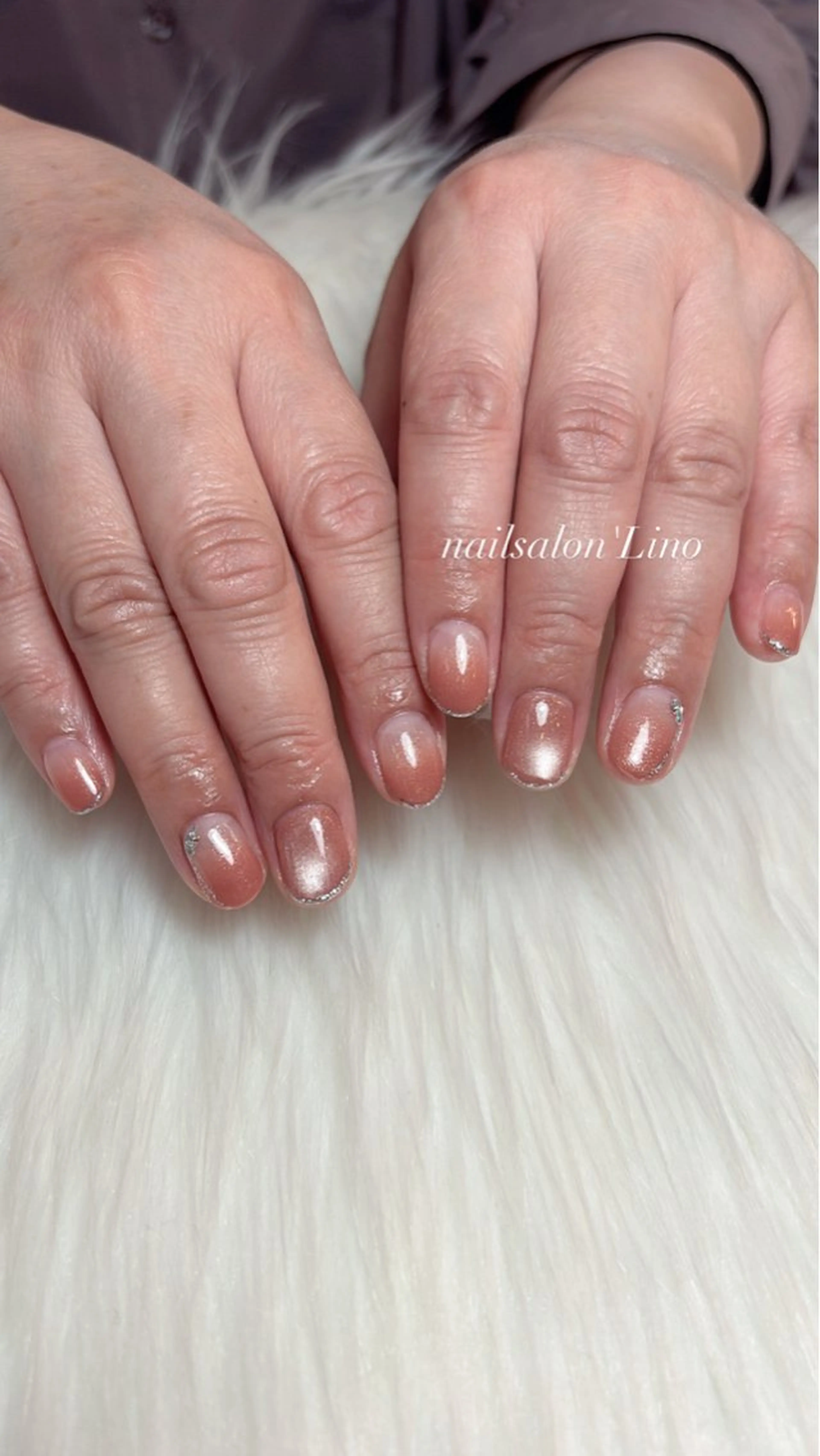 ネイル オフィスネイル ハンドネイル Lino𓂃⟡.· Chizuruのネイルデザイン
