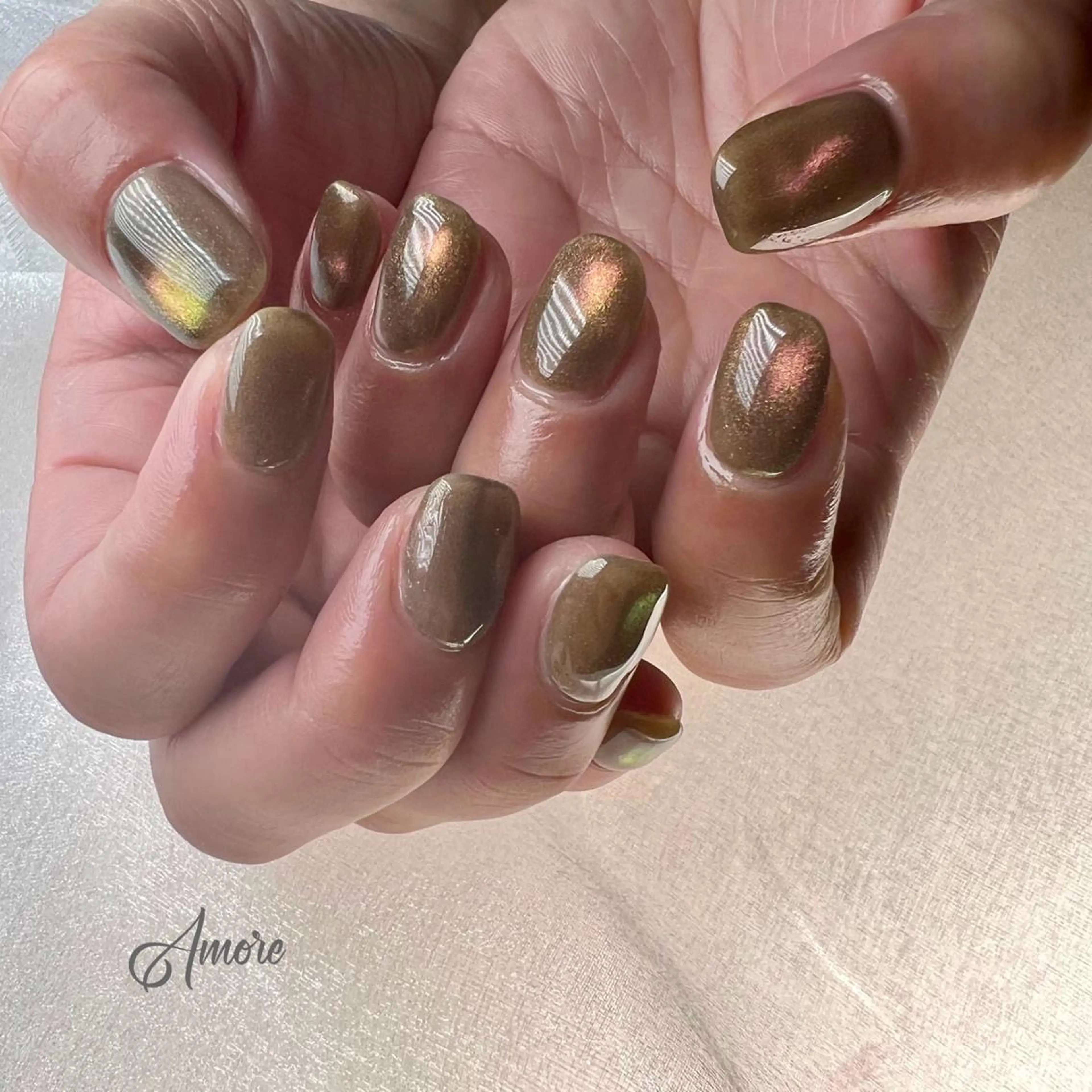 ネイル ジェルネイル 韓国ネイル ミラーネイル オフィスネイル パラジェル You kyehwaのネイルデザイン