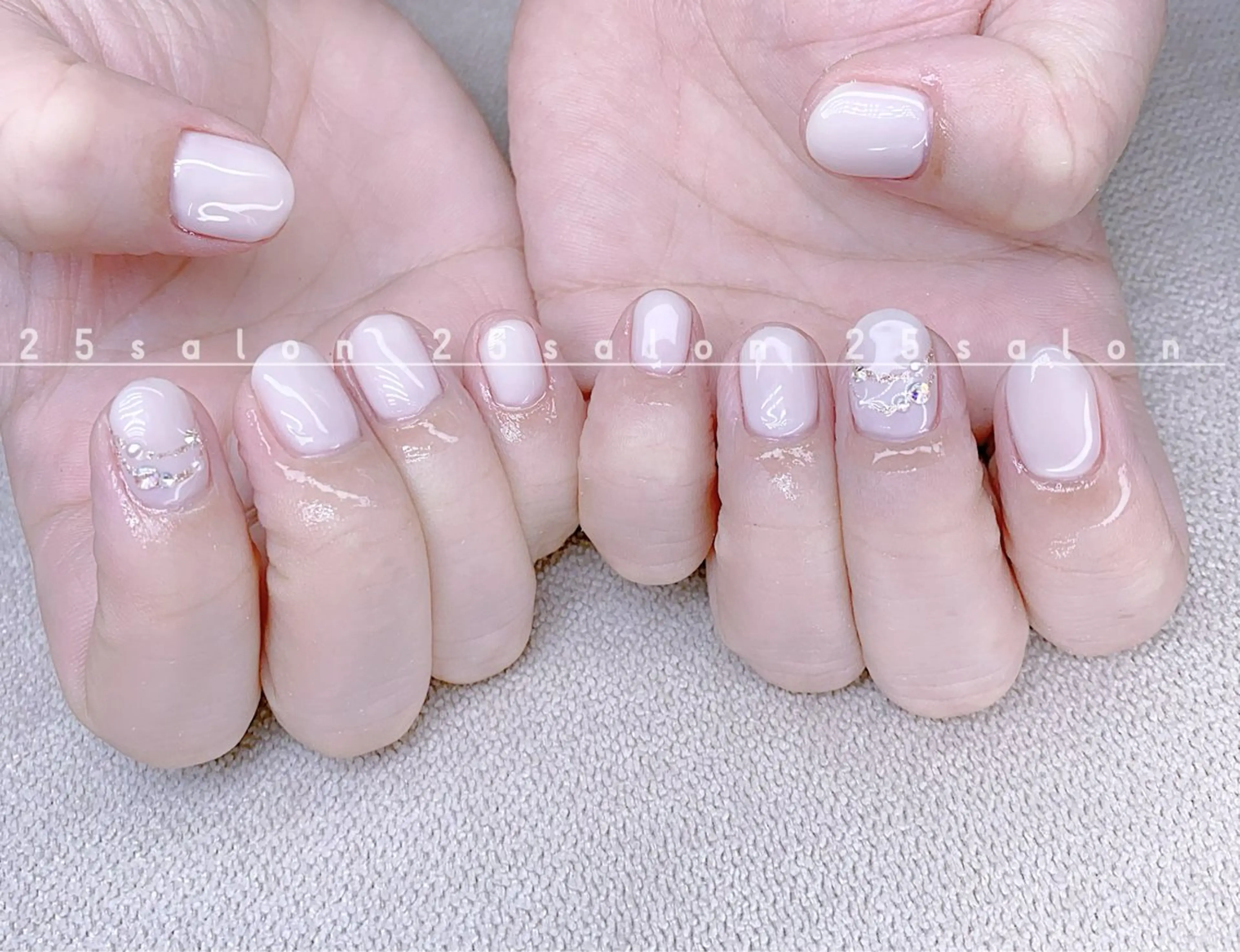 ネイル オーロラネイル チークネイル フットネイル フレンチネイル ジェルネイル 2 5のマツエク・マツパデザイン