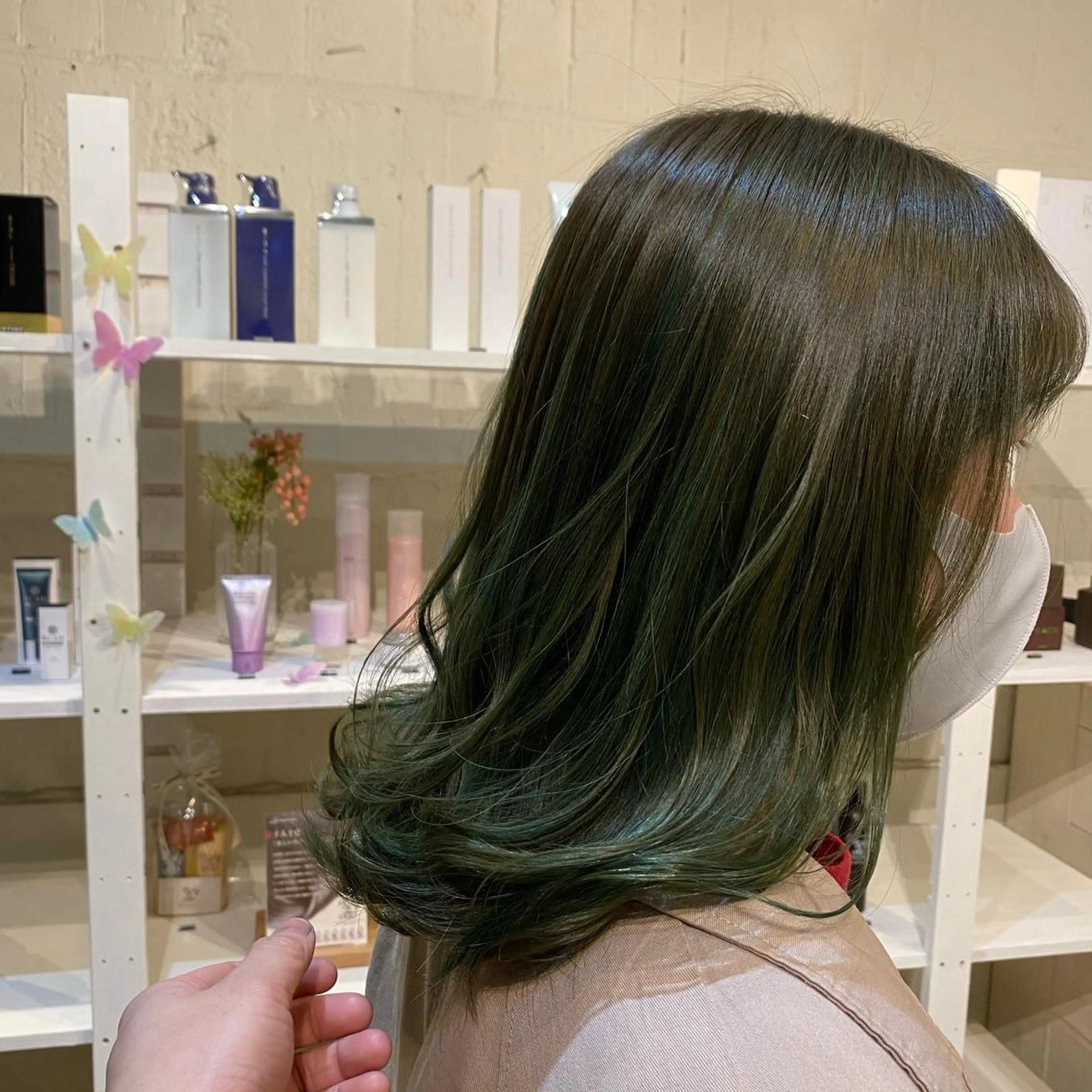 ミディアム カラー 谷九/天王寺/上本町 ショート/ボブ/北川のヘアスタイル