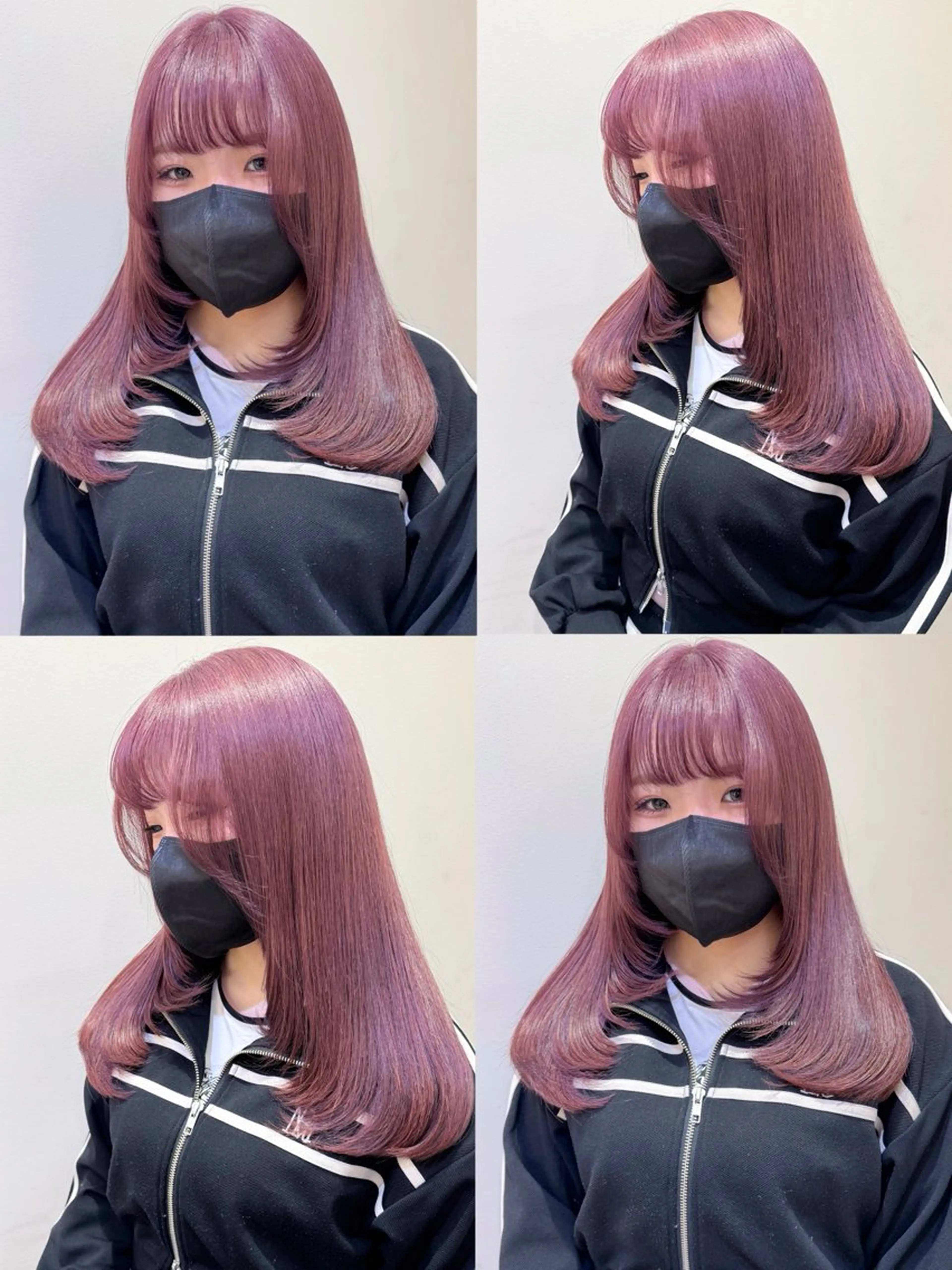 セミロング カラー ブリーチ ケアブリーチ 横浜🍒ルーツカラー エクステ／RIEのヘアスタイル