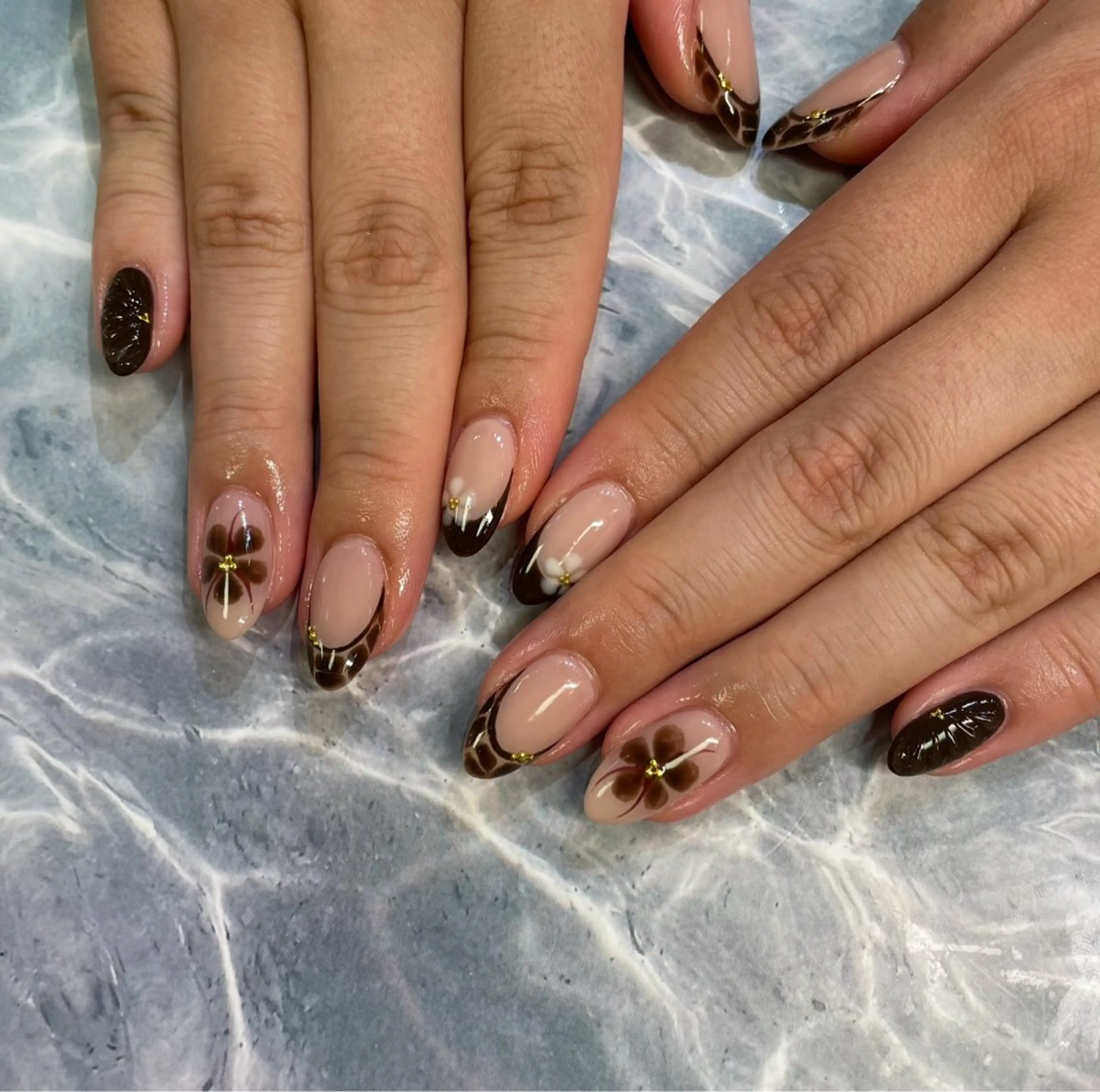 ネイル anfini さくらのネイルデザイン