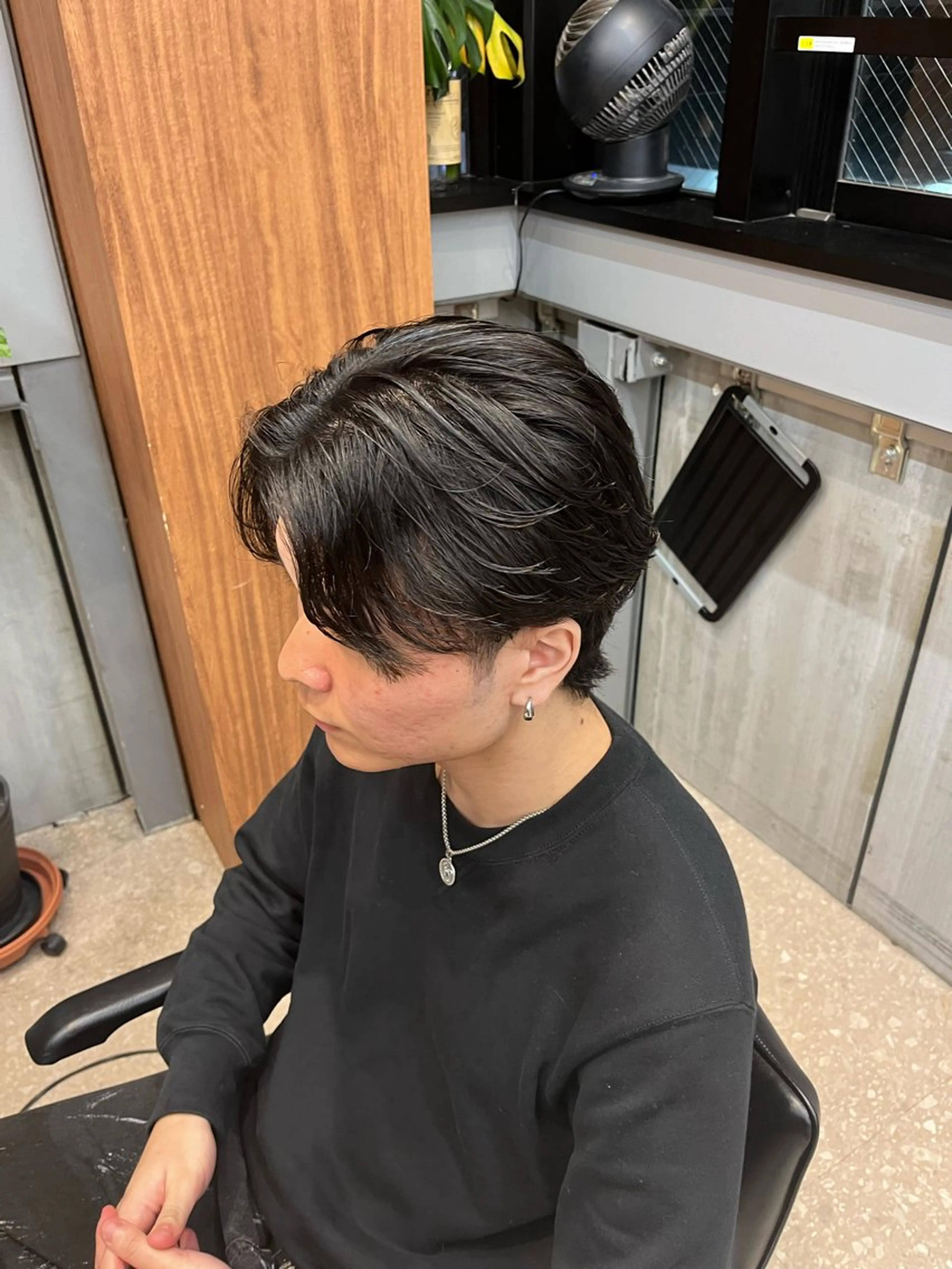 ショート パーマ メンズ カット パーマ fifth / 山下 和輝 海外風スタイルのヘアスタイル
