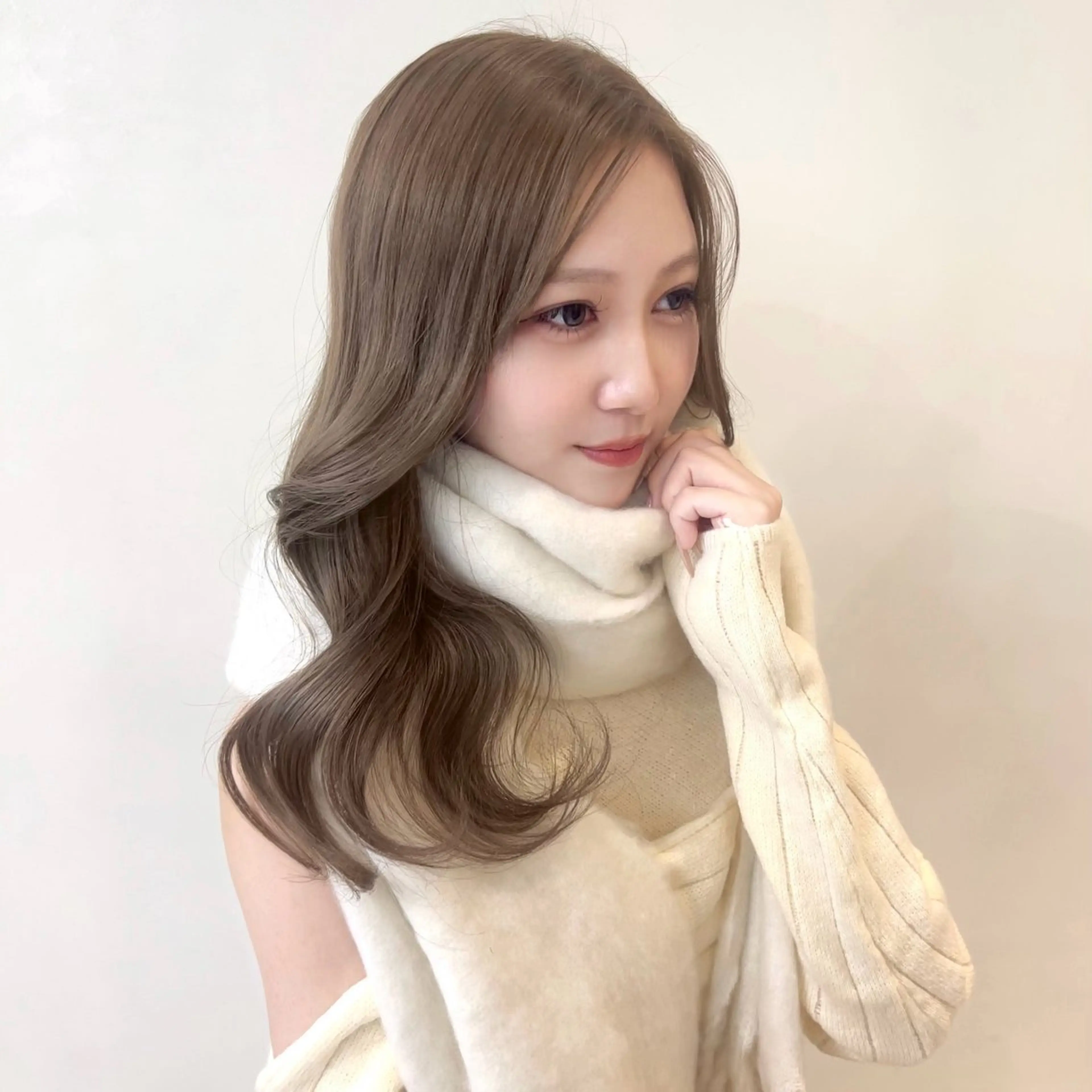 【高保湿🪽艶髪】メンテナンスカット+プレミアムケアカラー+グロストリートメント🤍の写真