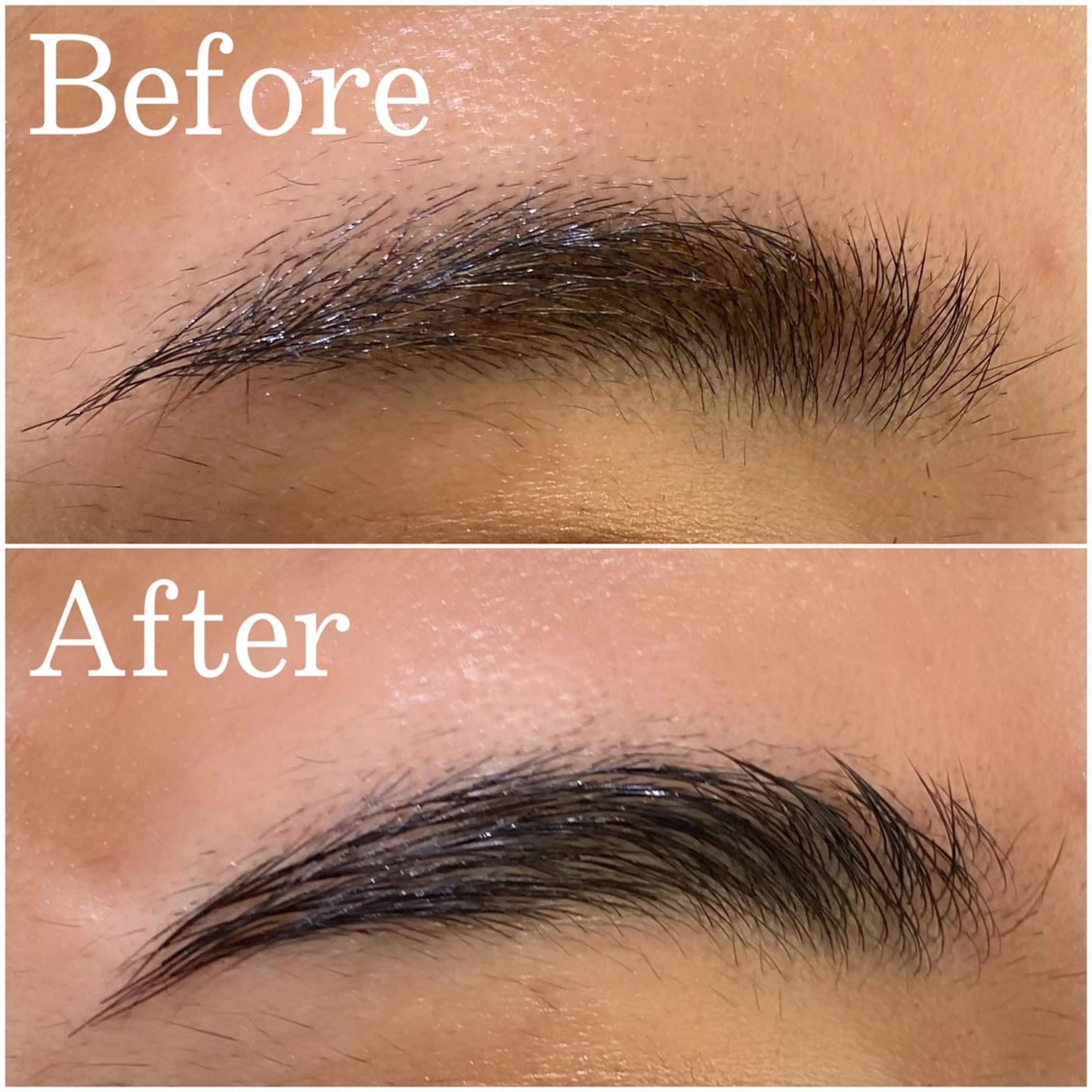 【💎開運眉毛💎】メンズアイブロウスタイリング(眉毛パーマ+眉ワックス)の写真