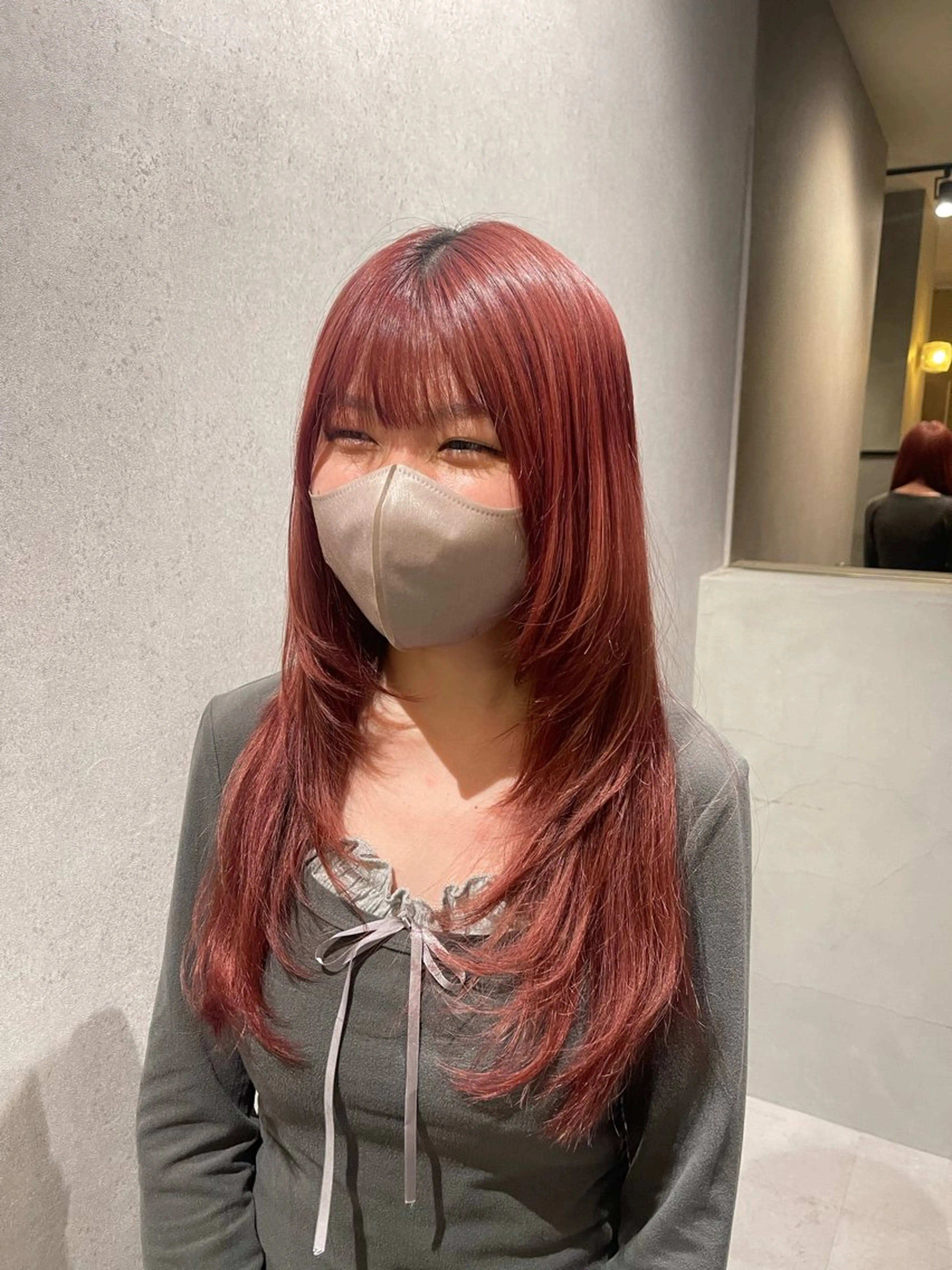 ロング レイヤーカット Lafith 大分／ ヨッシーのヘアスタイル