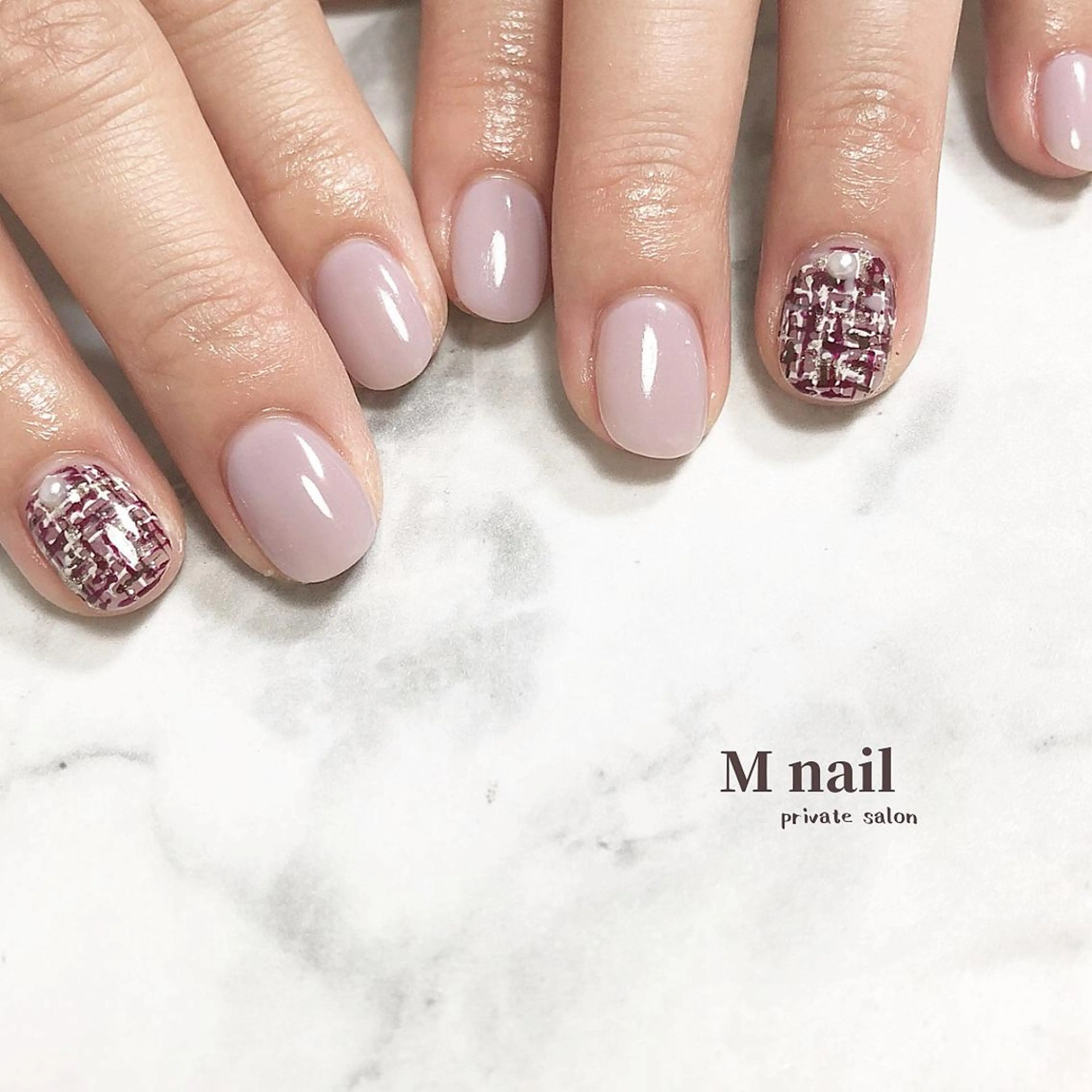 ネイル ハンドネイル M nailのネイルデザイン