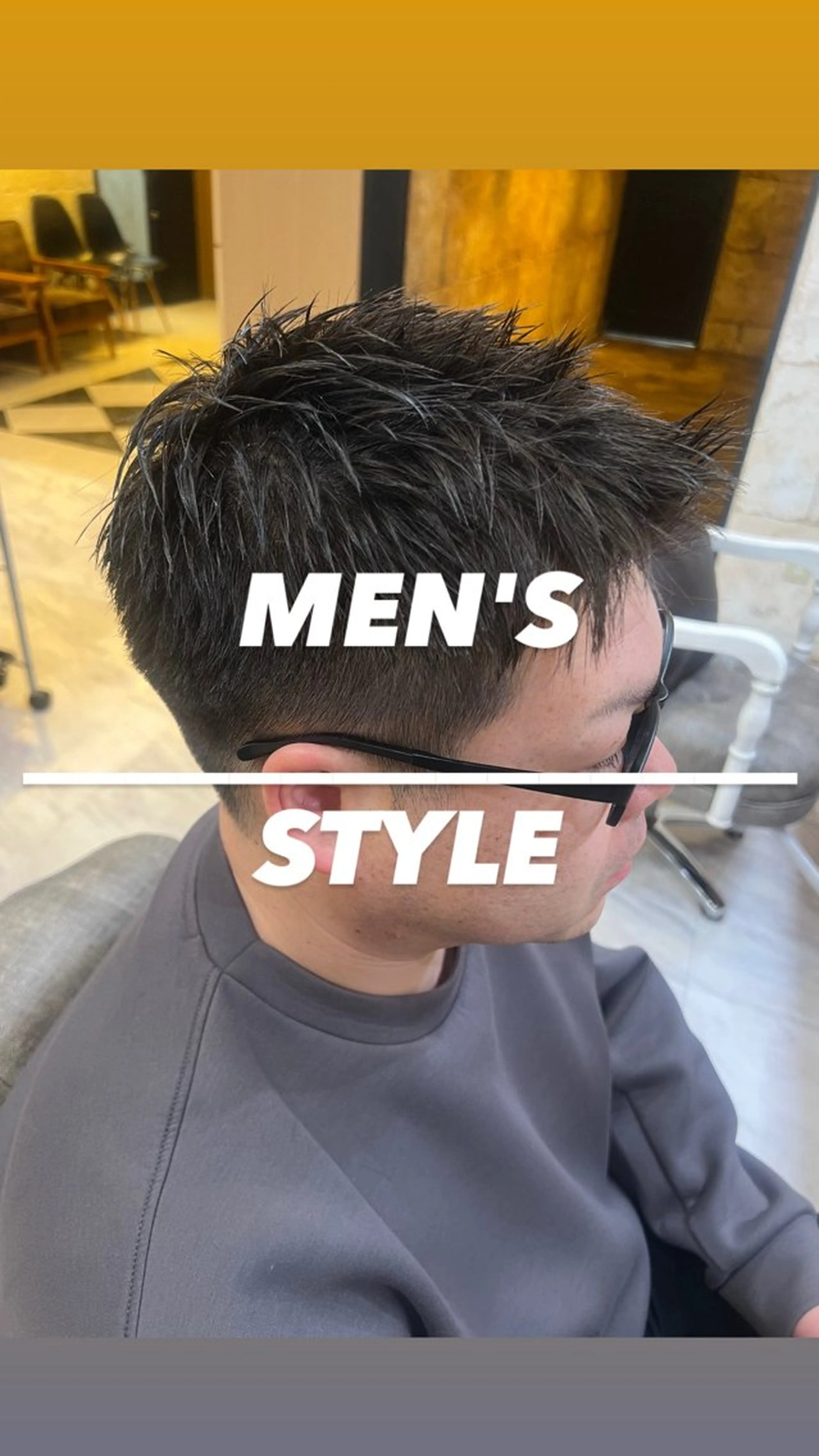 【メンズ限定】カットのみの写真