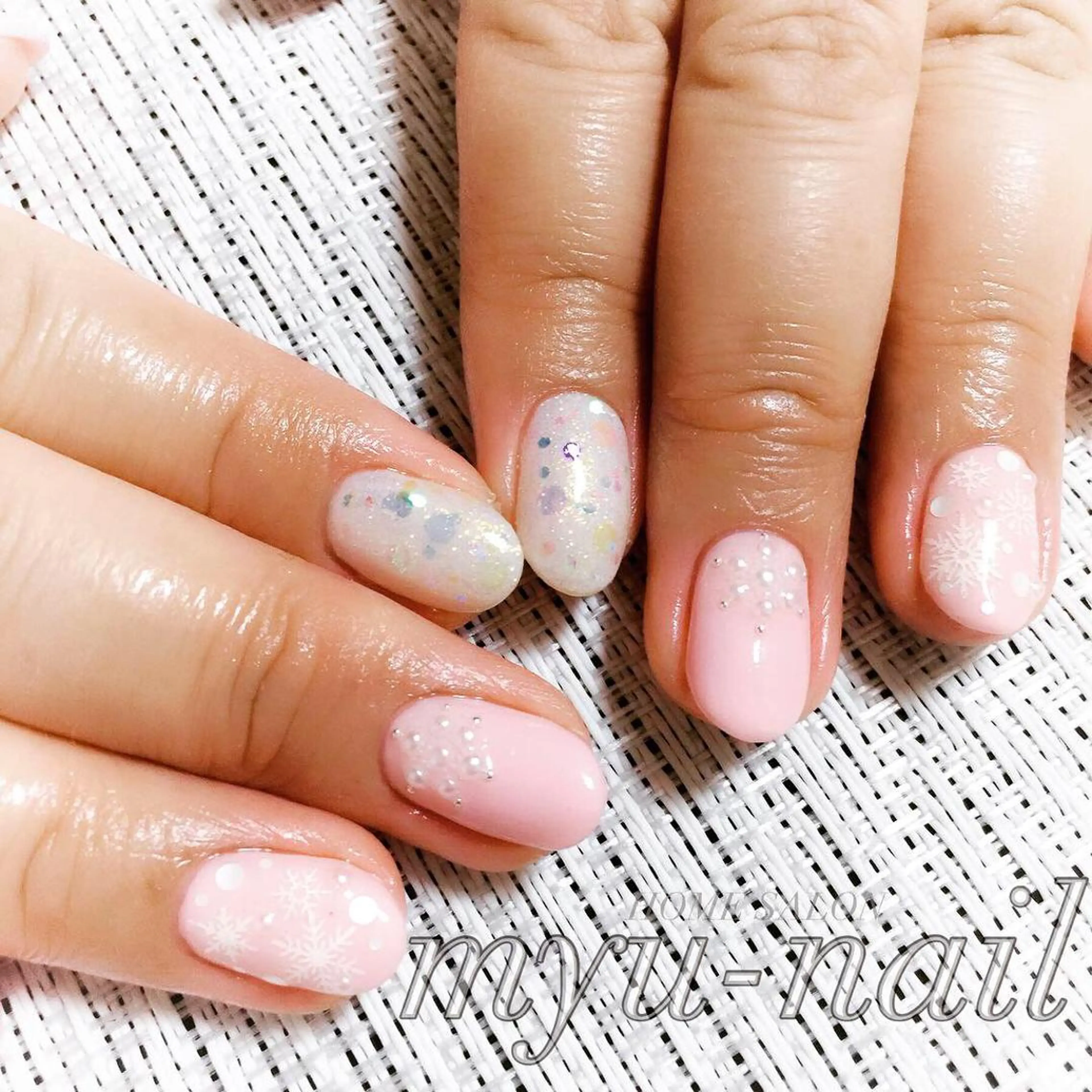 ネイル ハンドネイル ホームサロン myu-nailのネイルデザイン