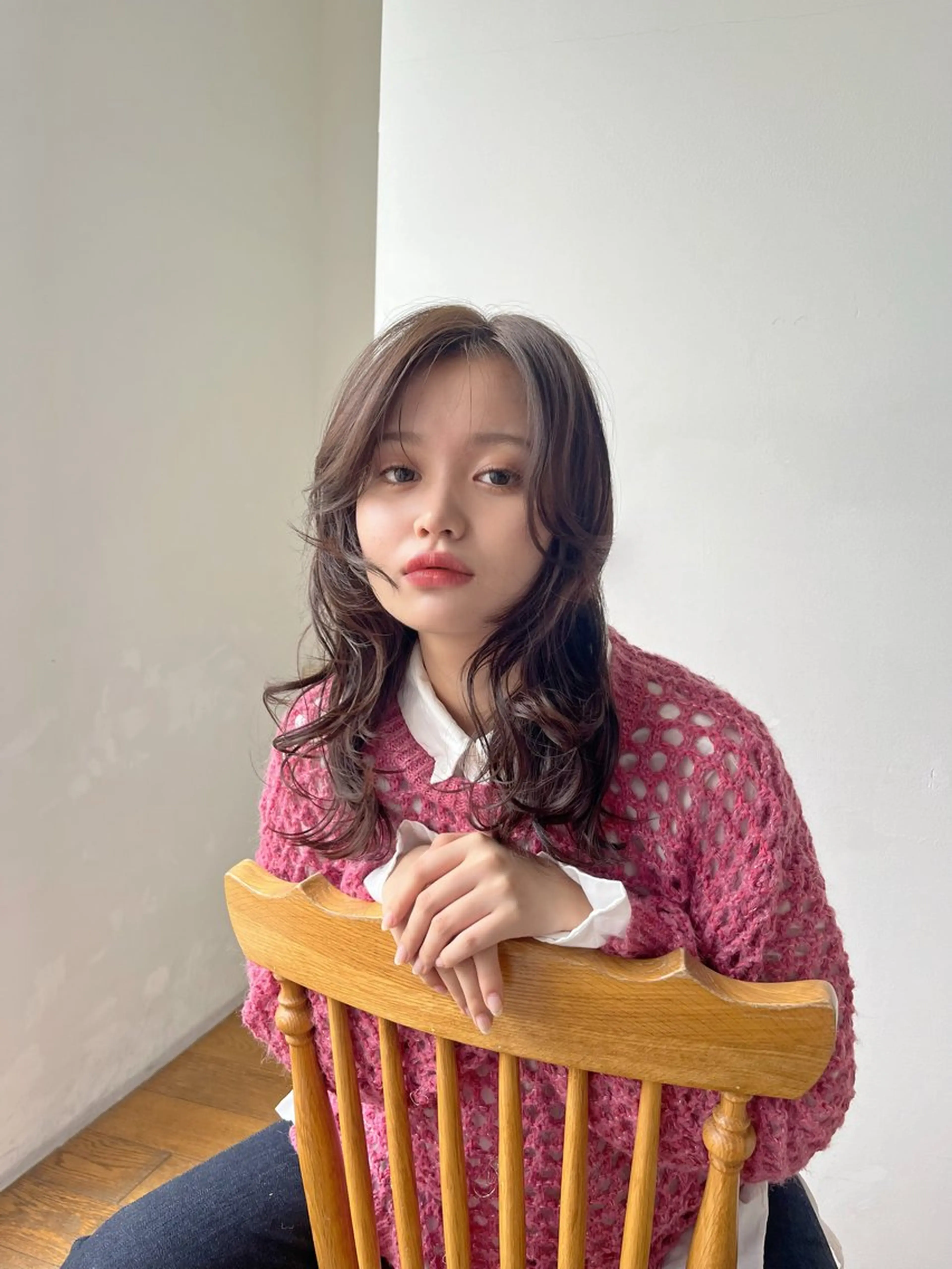 ミディアム 暖色カラー/ダブル カラー/名古屋/辻のヘアスタイル