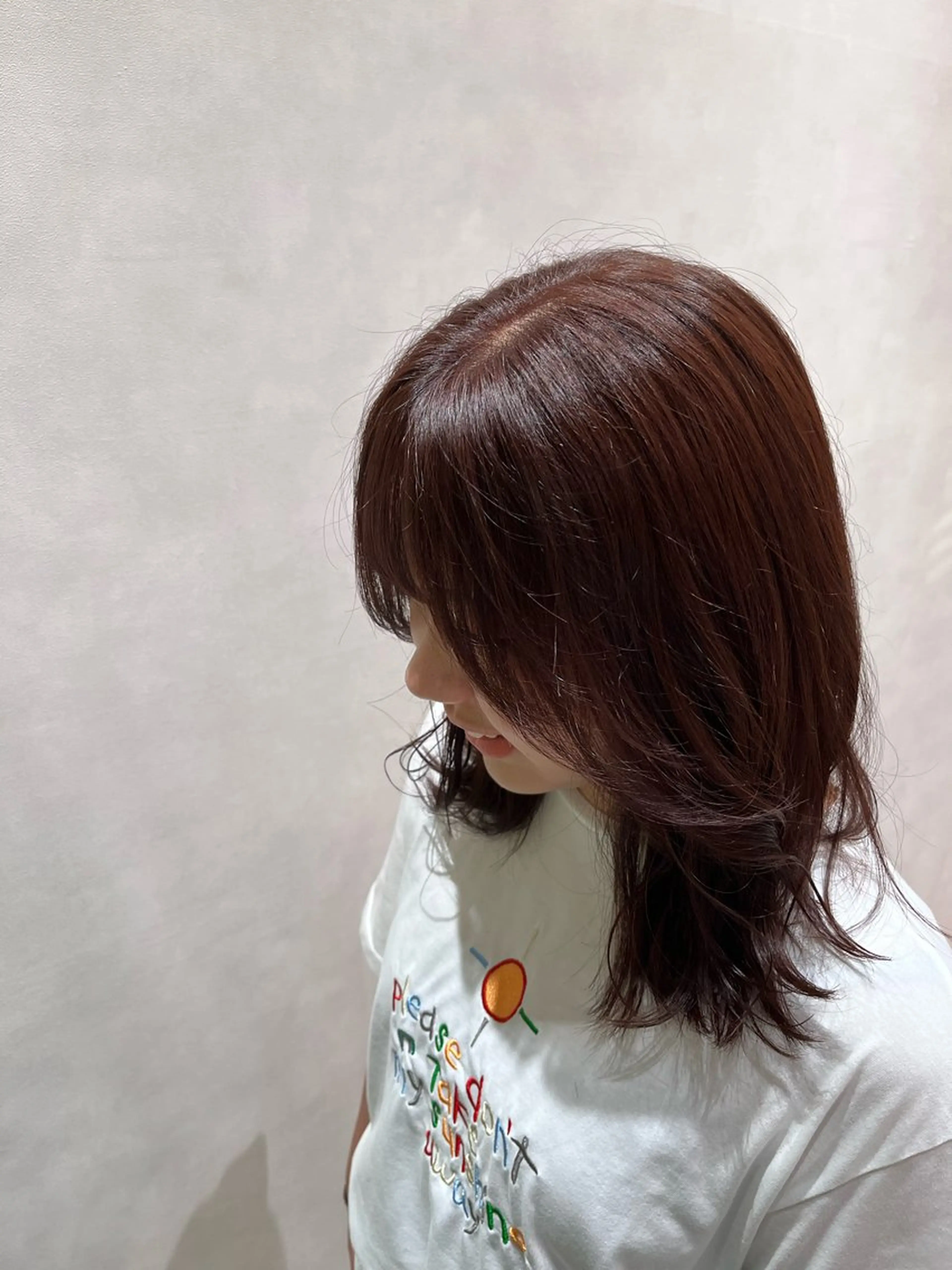 セミロング カット ヘアカラー AVANCE.西宮北口所属・AVANCE. 古川楓のヘアスタイル