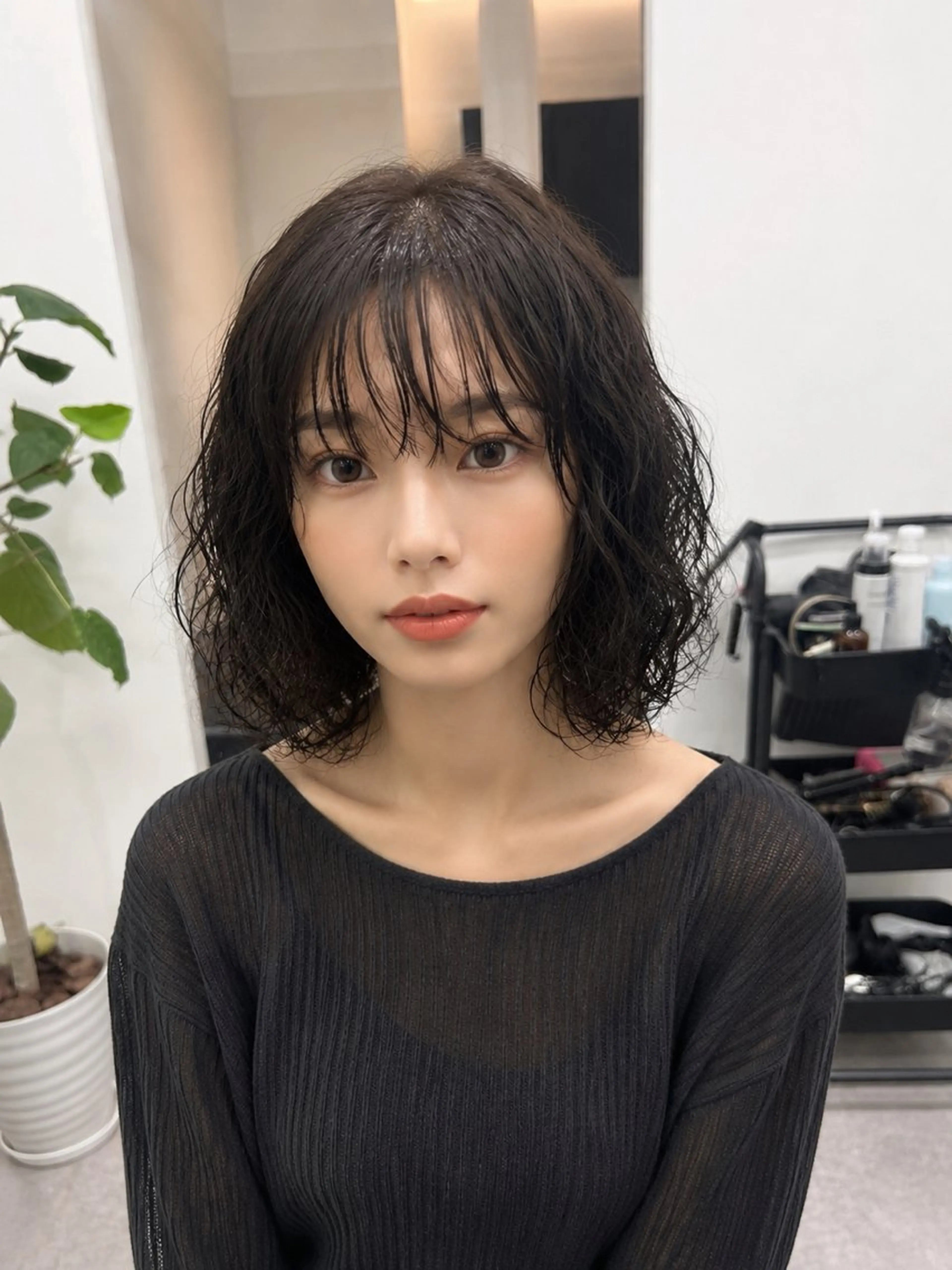 パーマ カット パーマ 梅田🎀似合わせ /艶感カラー/長谷のヘアスタイル