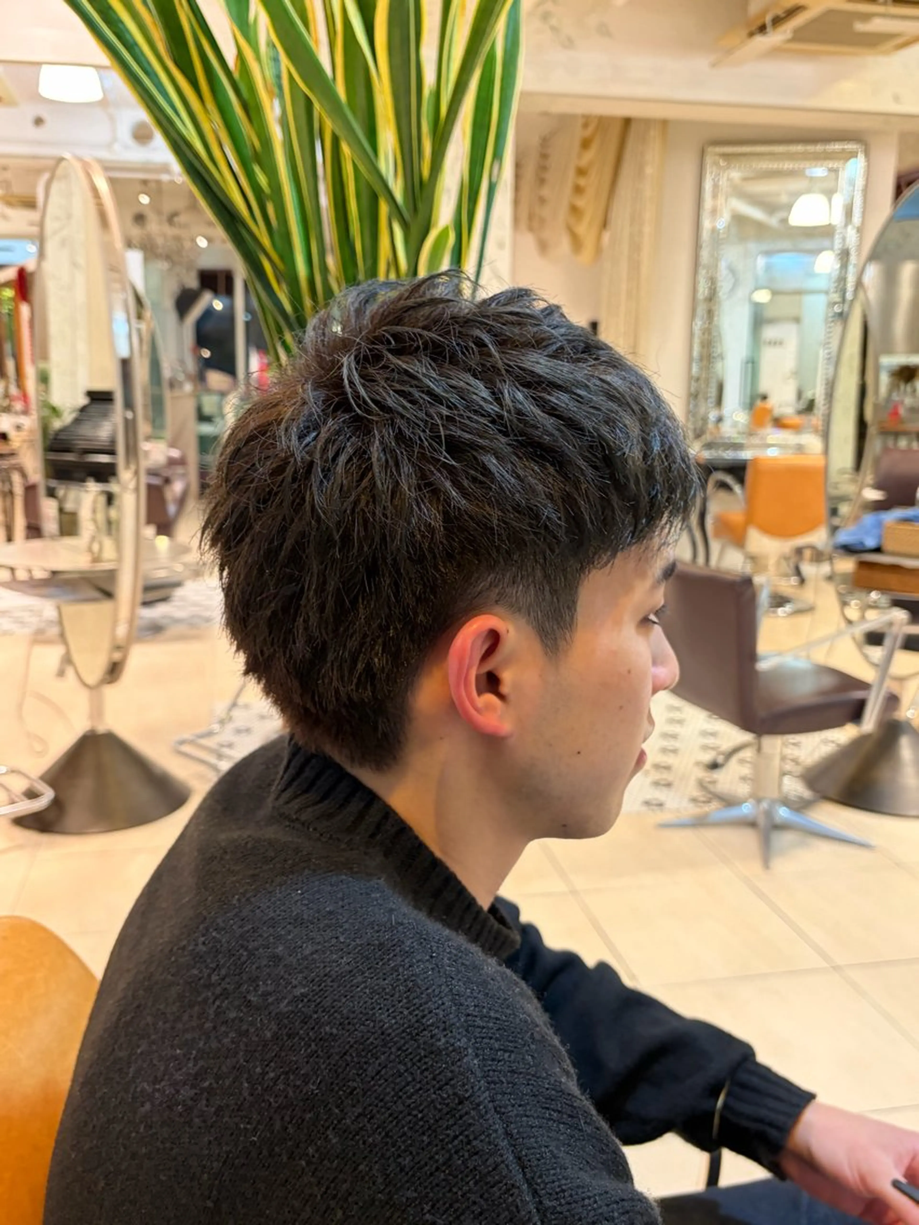 ショート メンズ 岡部 昴瑠/オブヘア銀座のヘアスタイル