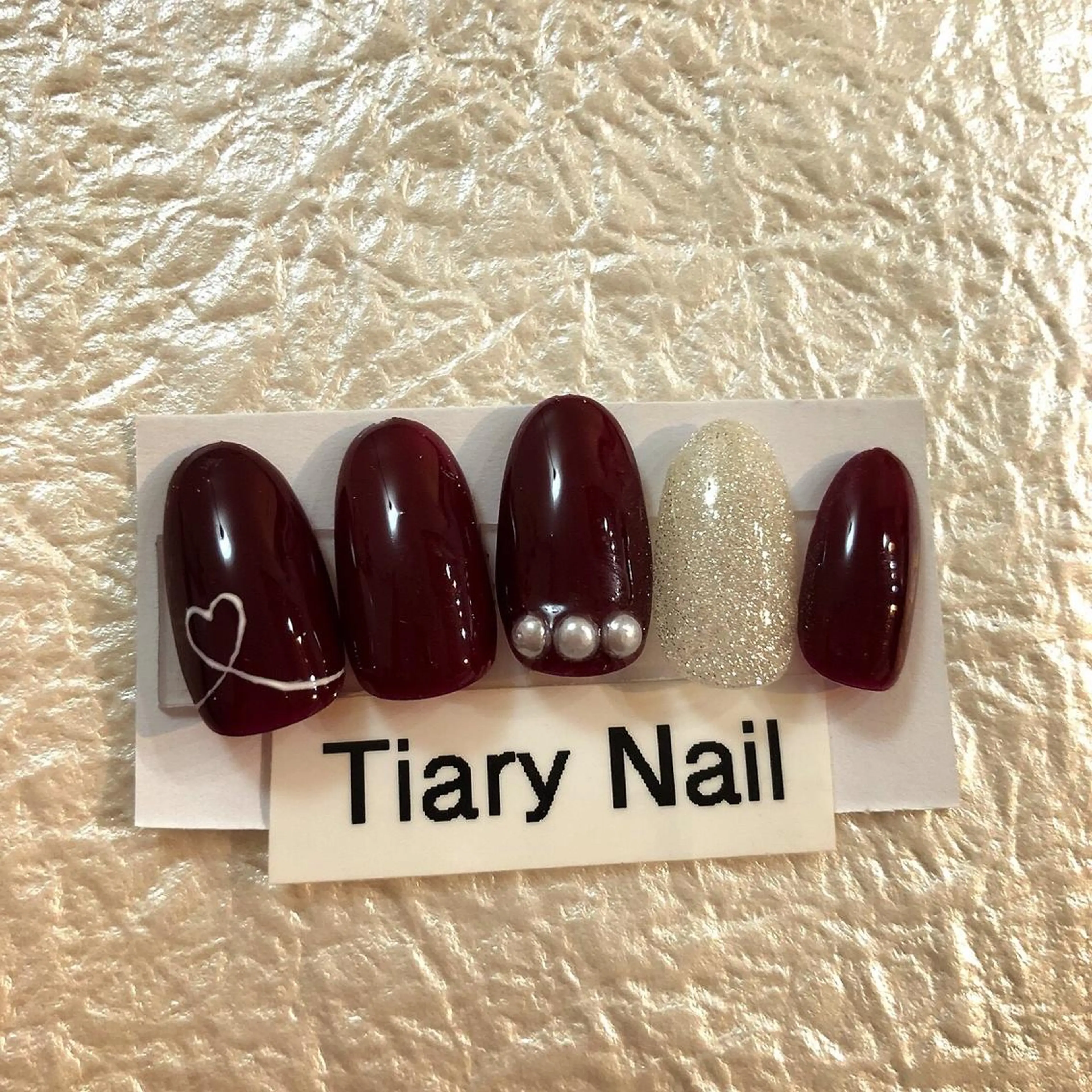 ネイル 💗🪽Tiary Nail🪽💗のネイルデザイン