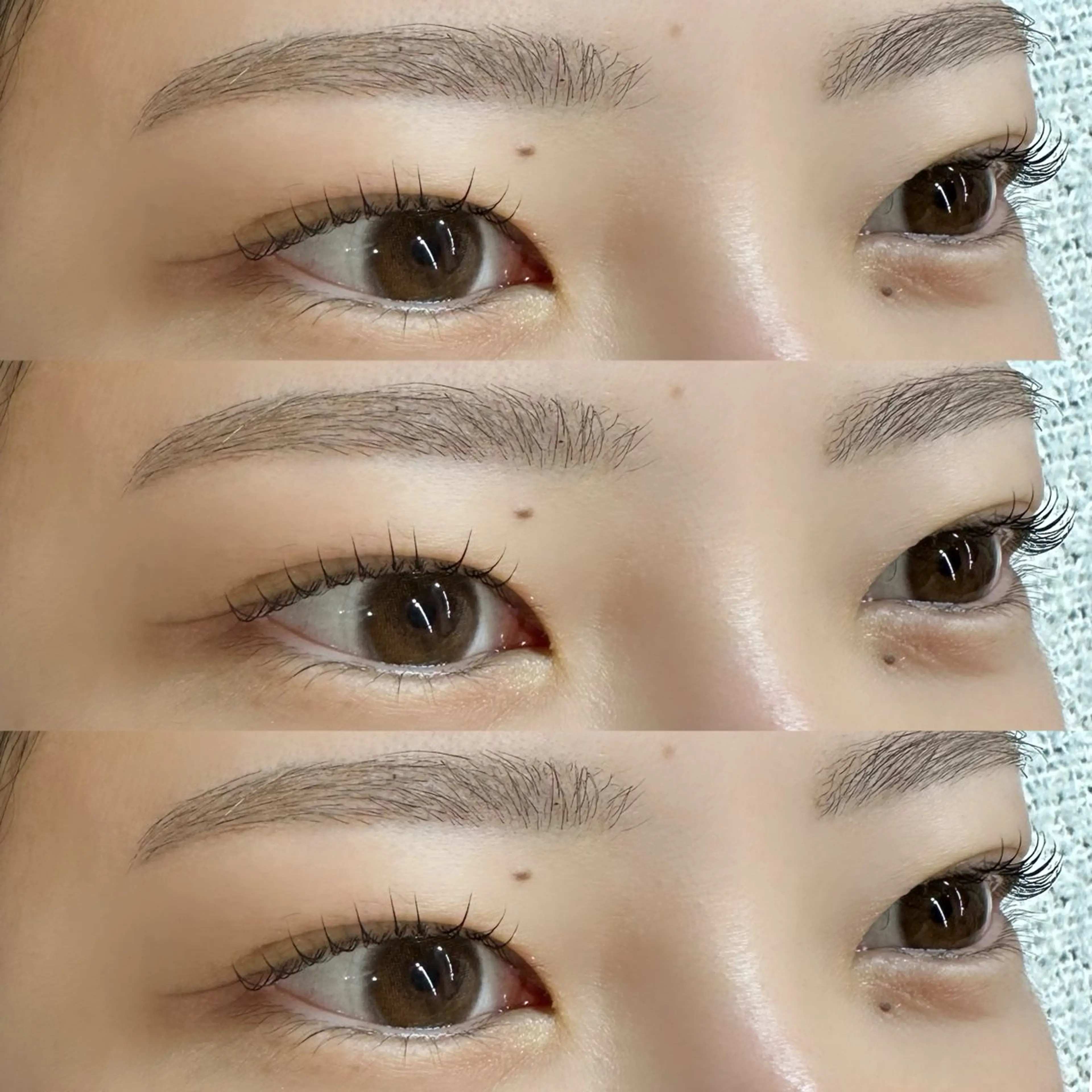 《💛目力倍増👁️セット💛》パリジェンヌor選べるまつ毛パーマ+美眉アイブロウWax +間引きの写真