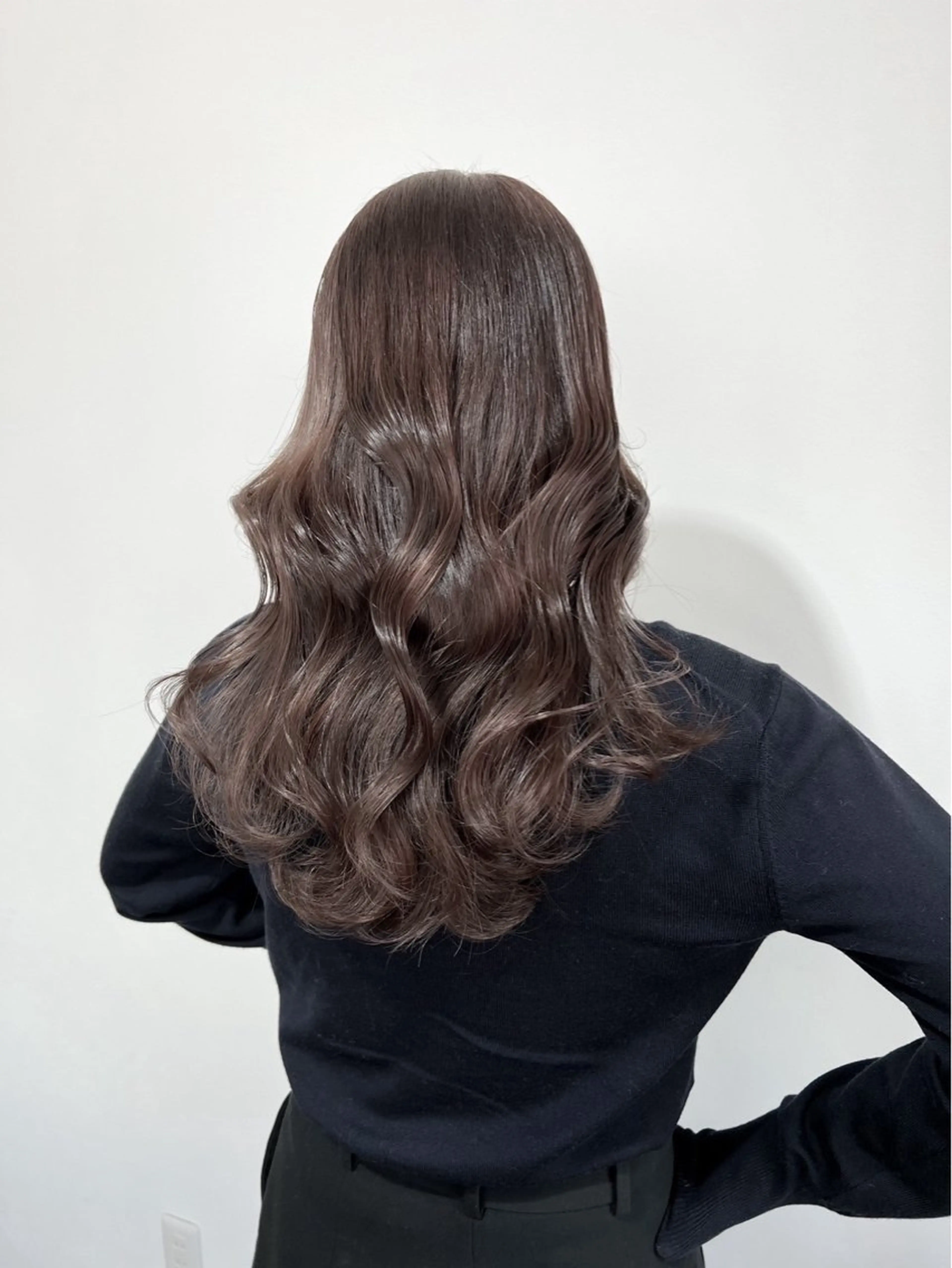 ミディアム カラー ヘアカラー トリートメント ioe元町 yukaのヘアスタイル