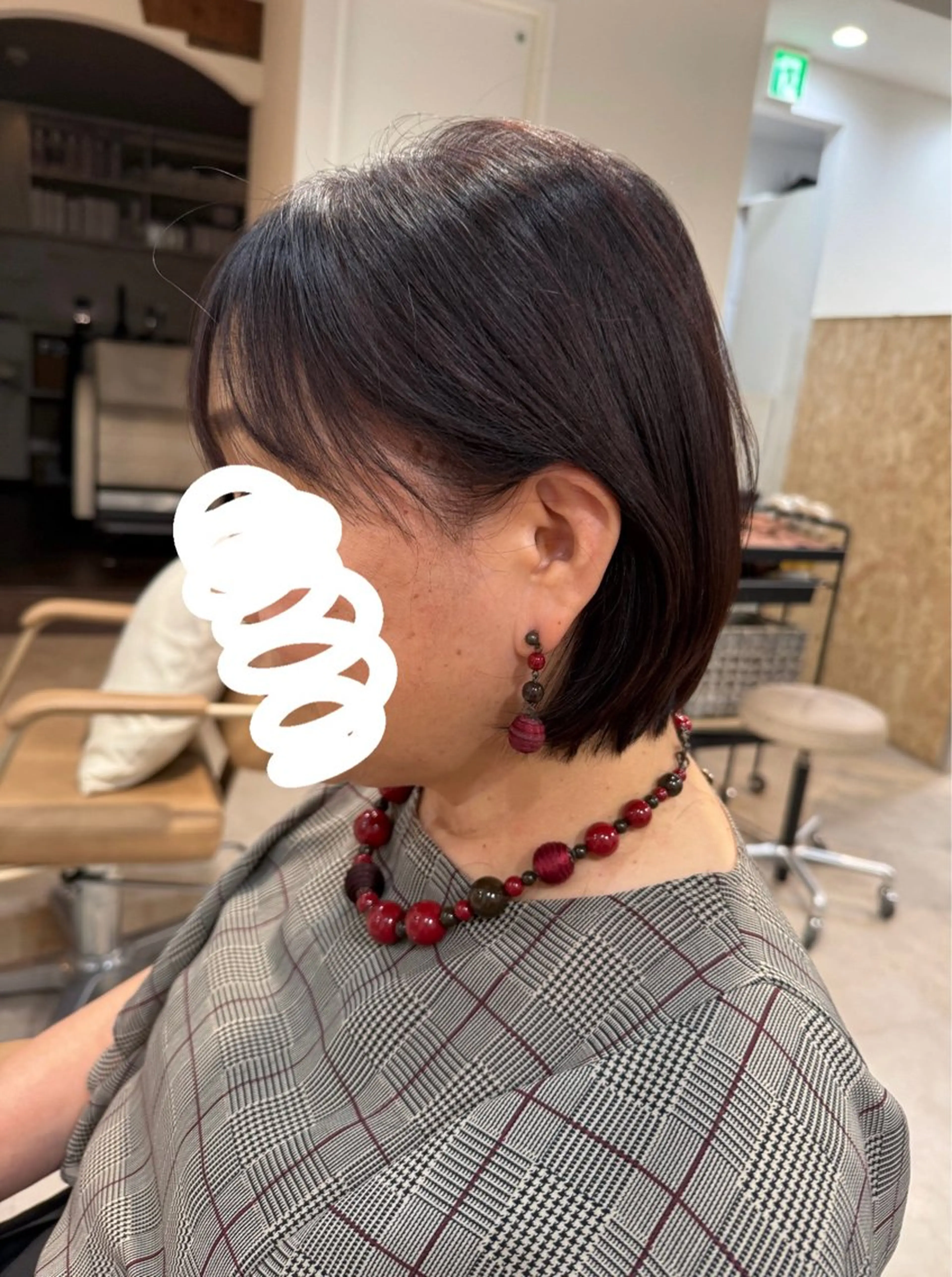 ショート ハラダユウカ flower西明石店のヘアスタイル