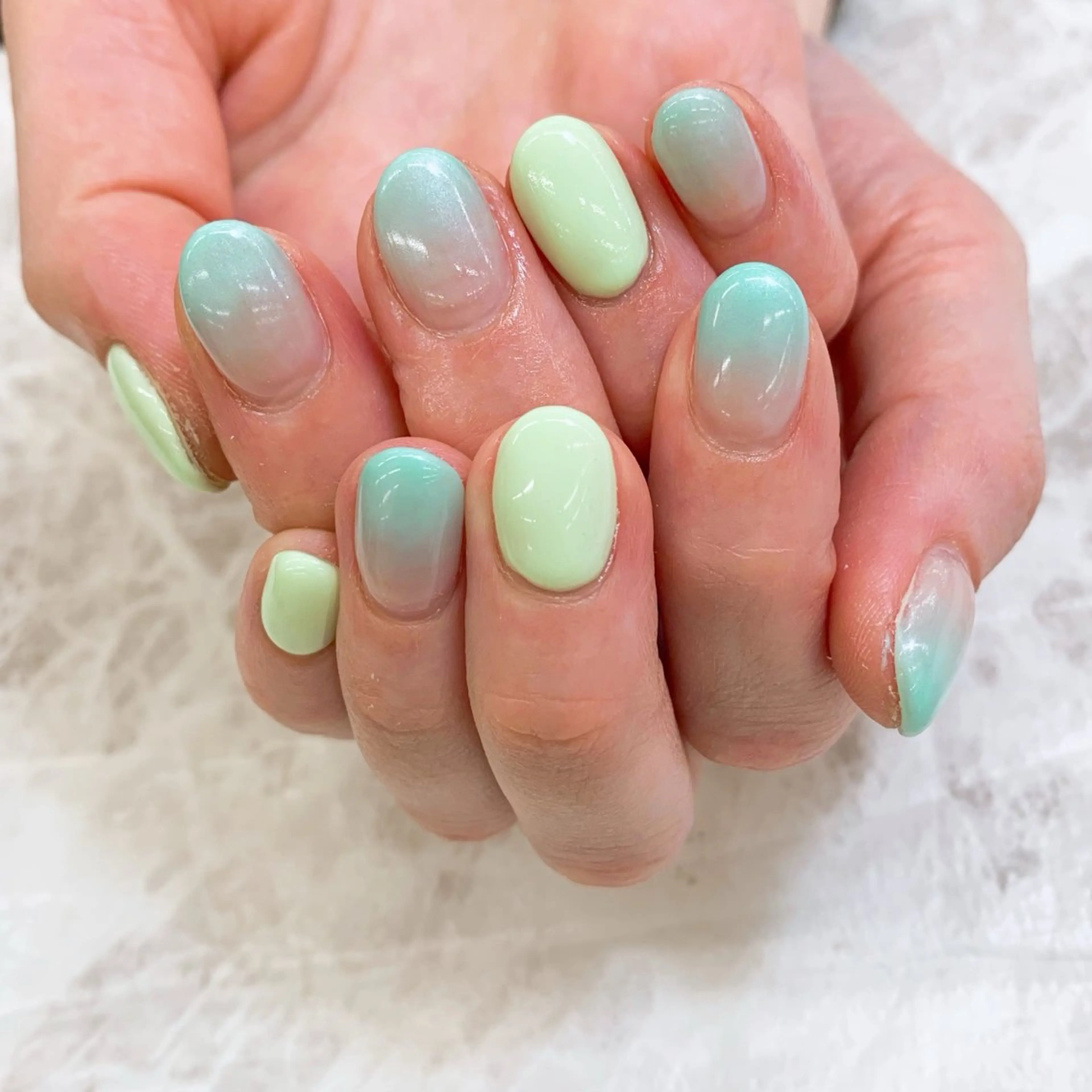 ネイル ⭐︎休業中の練習⭐︎ JNA認定講師髙橋のネイルデザイン