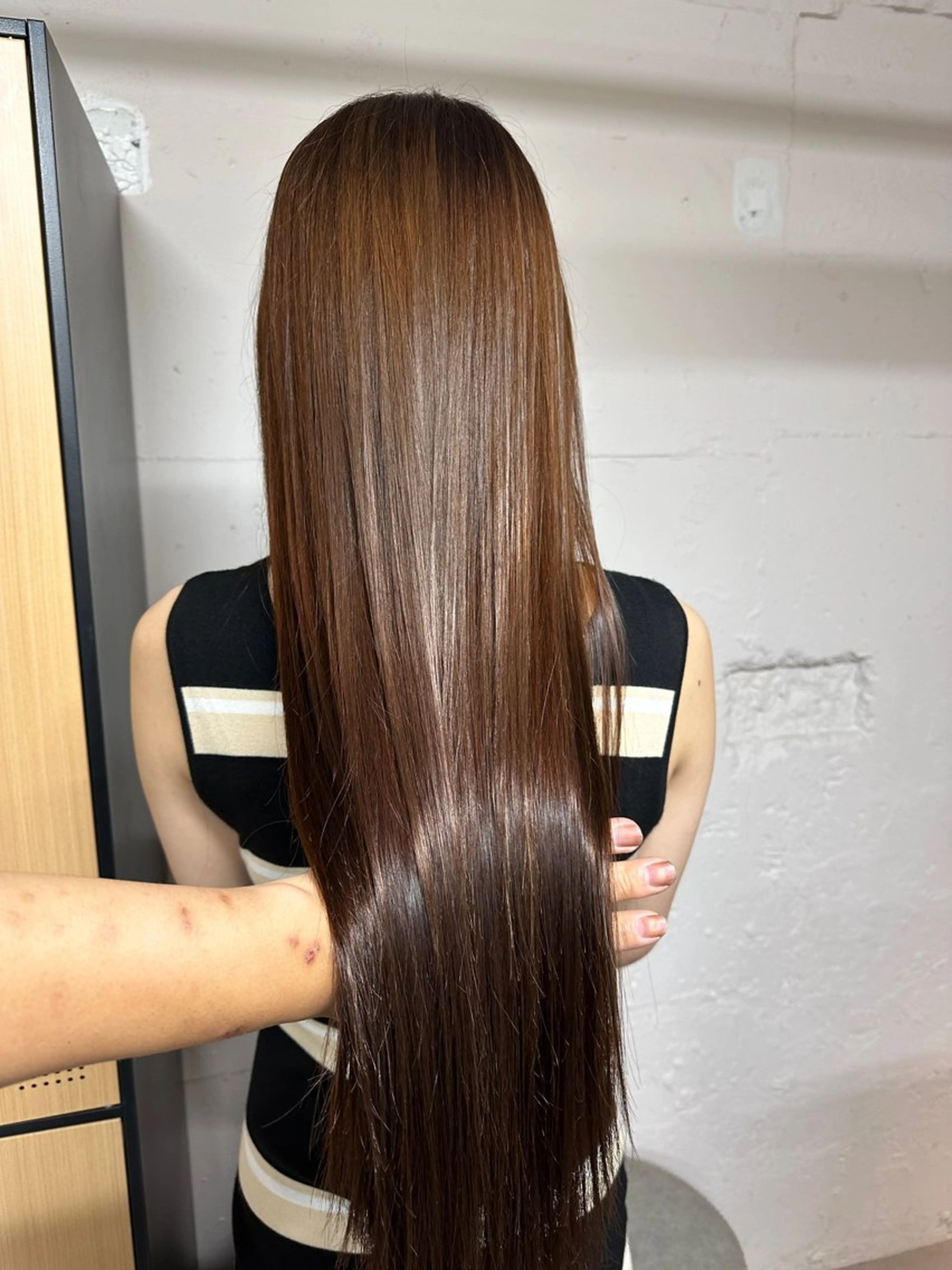 ロング 髪質改善 ヘアカラー トリートメント ハイライト/ ブリーチ😈小倉😈のヘアスタイル