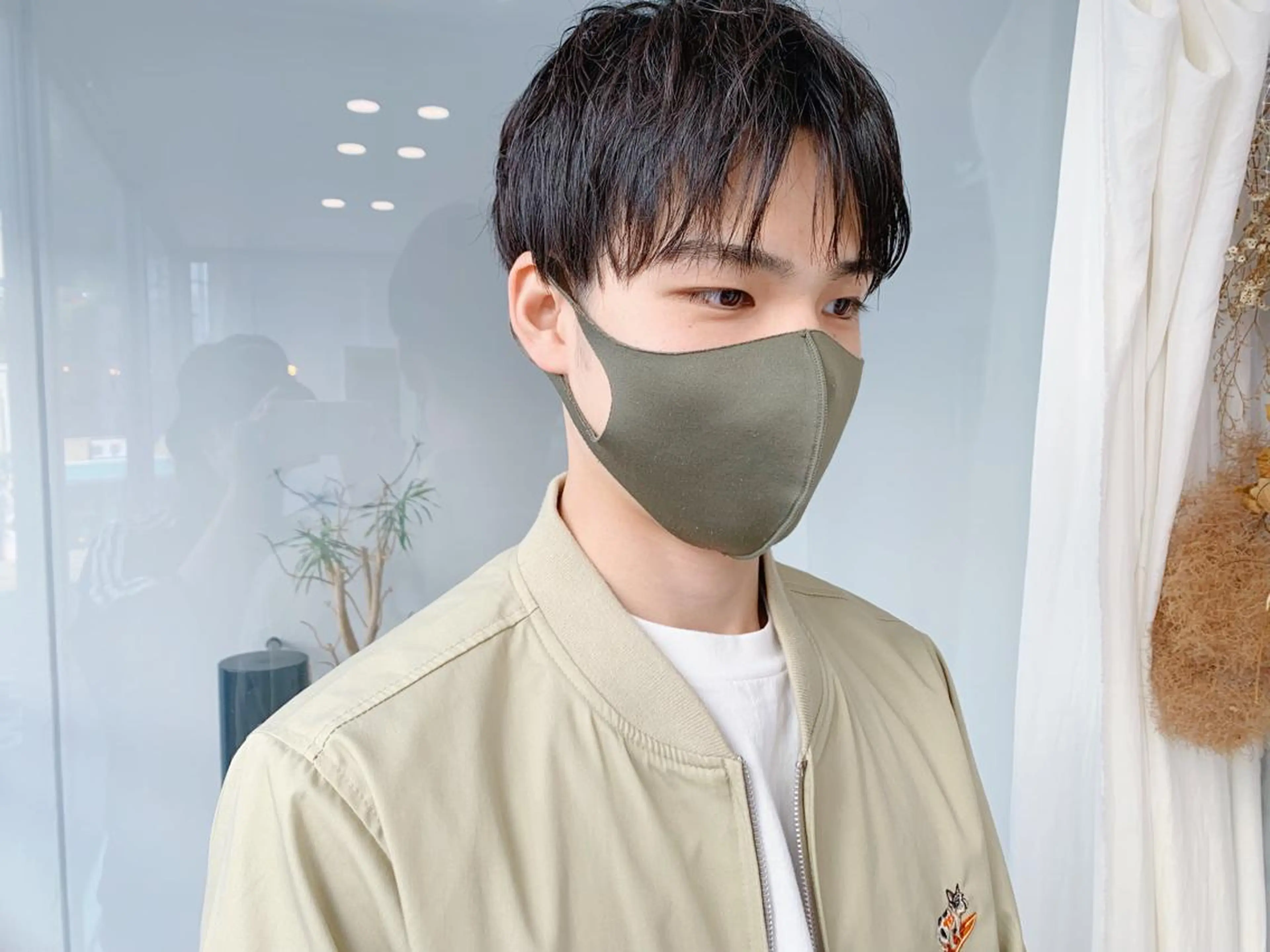 ショート パーマ メンズ タカハシ ハヤトのヘアスタイル