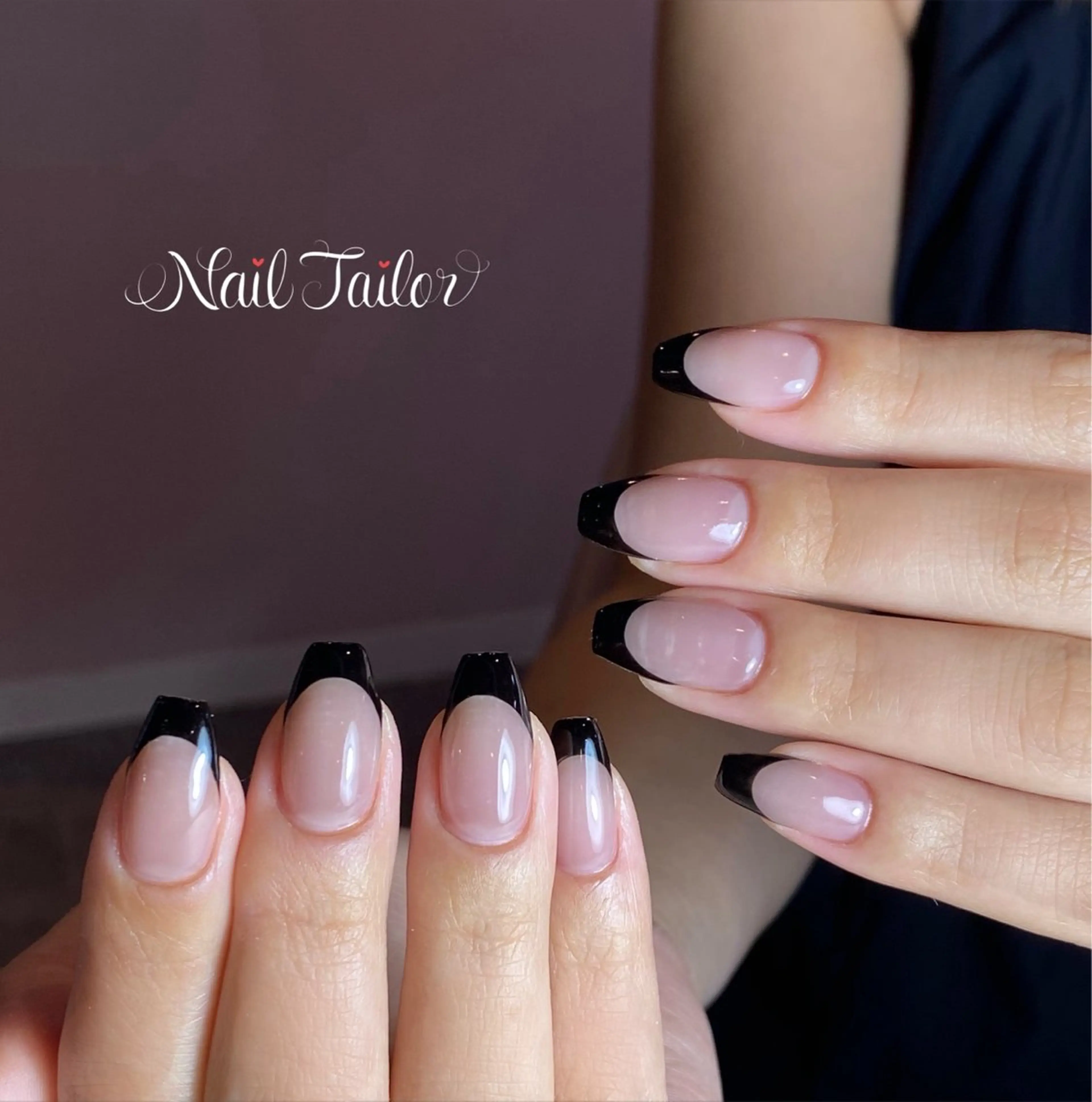 ネイル フレンチネイル ハンドネイル NailTailor ネイルテイラーのネイルデザイン