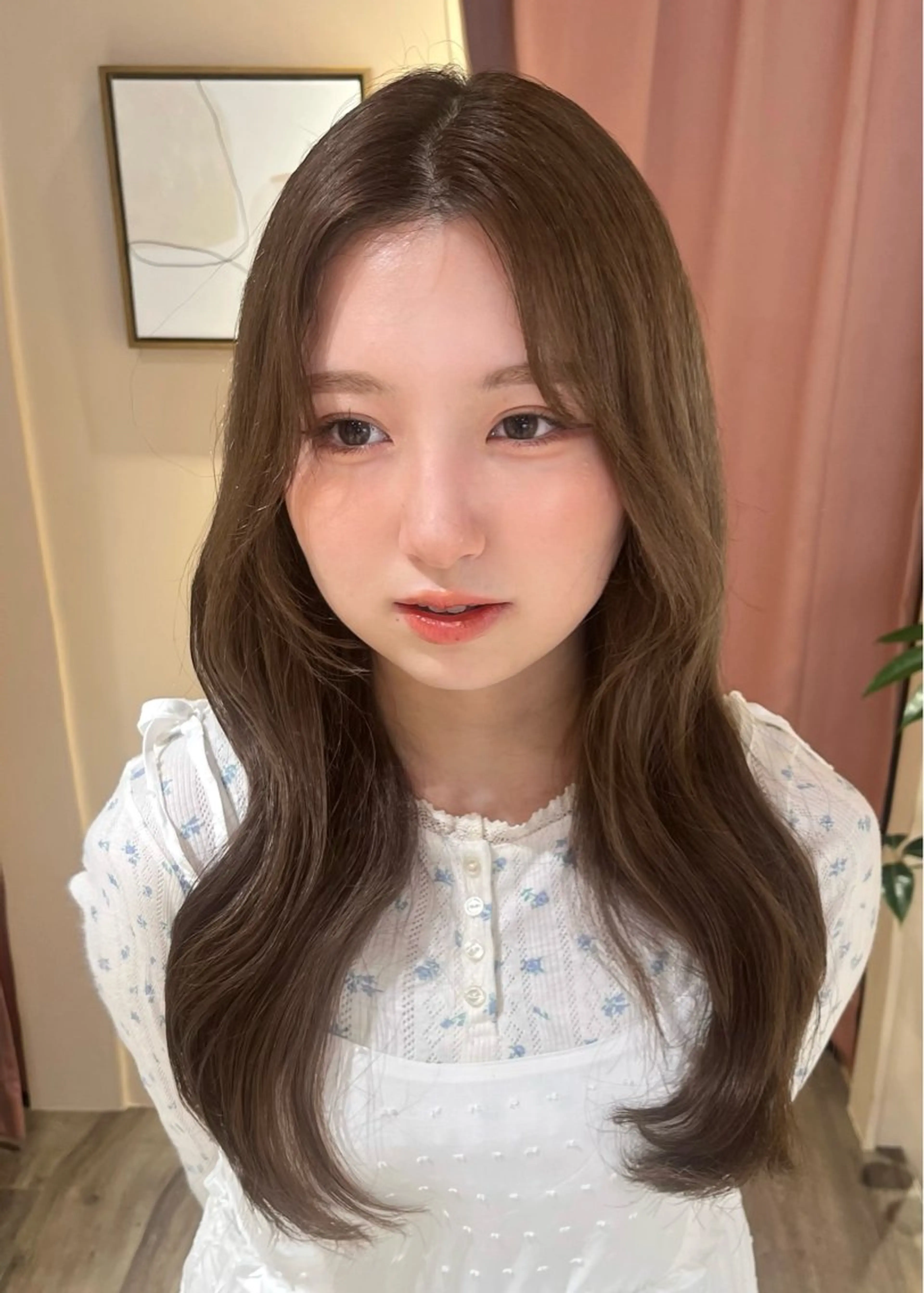 ✨️【𝖯𝗋𝖾𝗆𝗂𝗎𝗆】透明感カラー＋アロマスパ(30分)＋ 髪質改善𝖳𝖮𝖪𝖨𝖮トリートメント✨️の写真