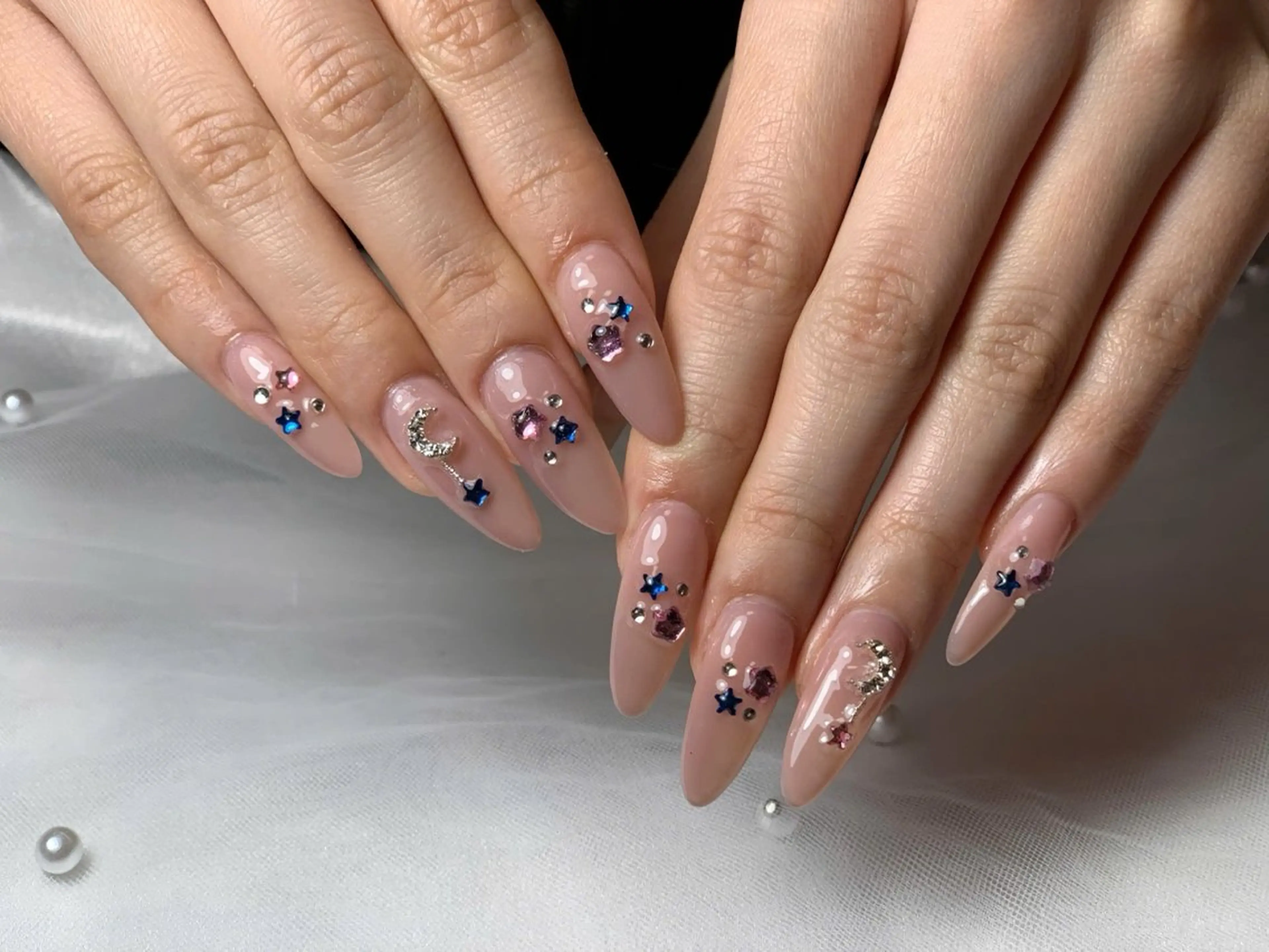 ネイル キラキラネイル ピンク Nail Salon Anのネイルデザイン