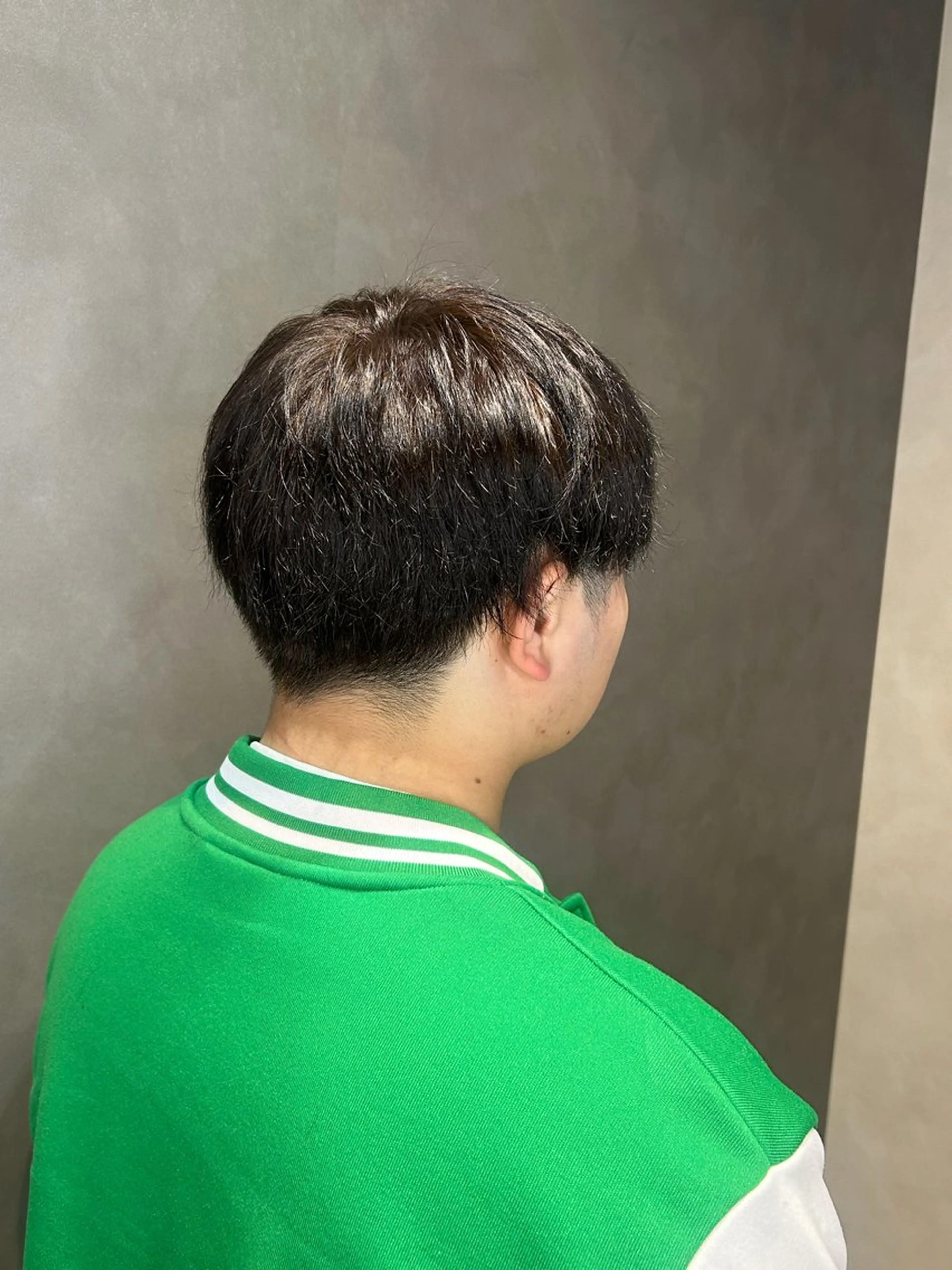 カラー メンズ ダークグレー ヘアカラー 🎀ayana /仙台/艶カラー🎀のヘアスタイル