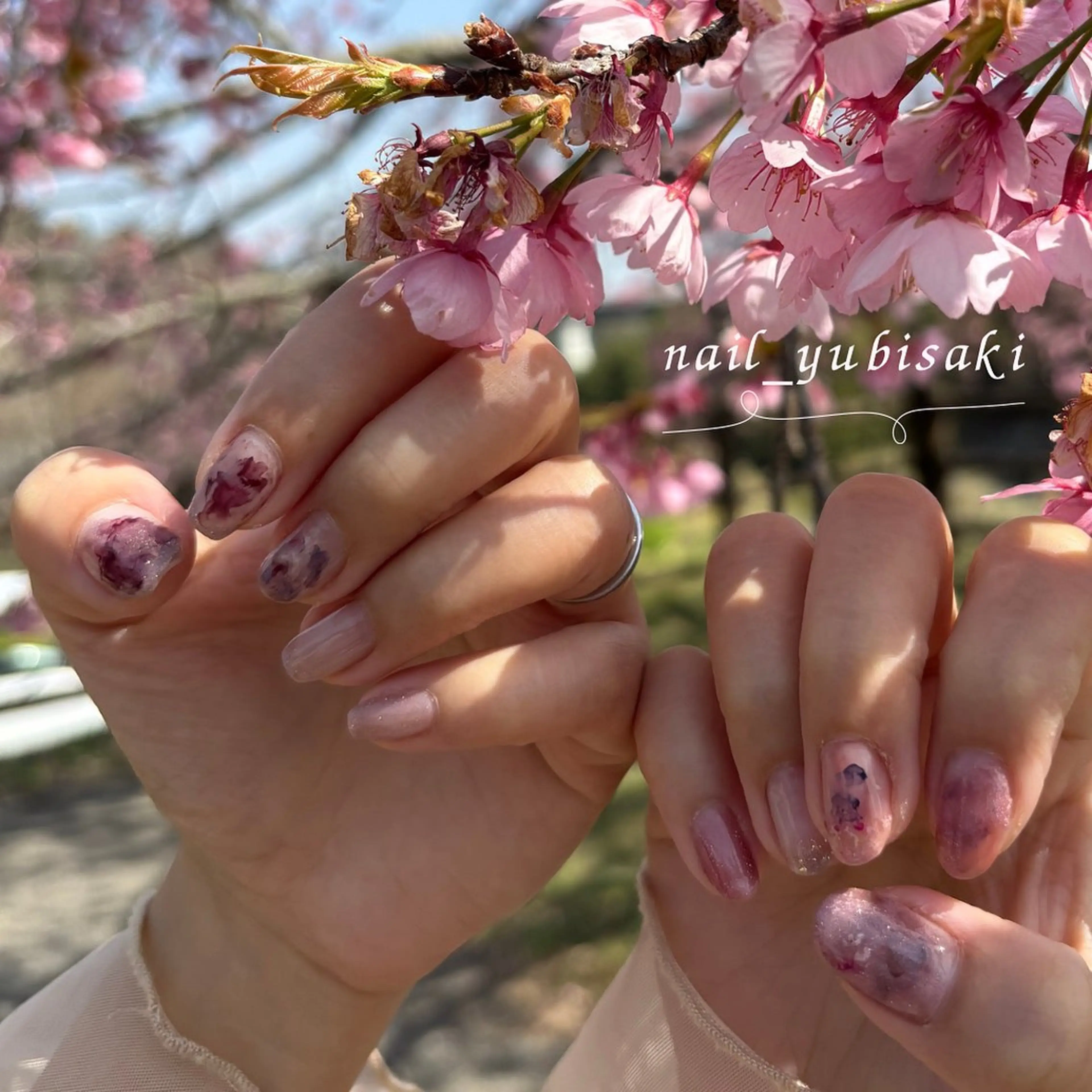 ネイル ハンドネイル ハンドケア ゆう .のネイルデザイン