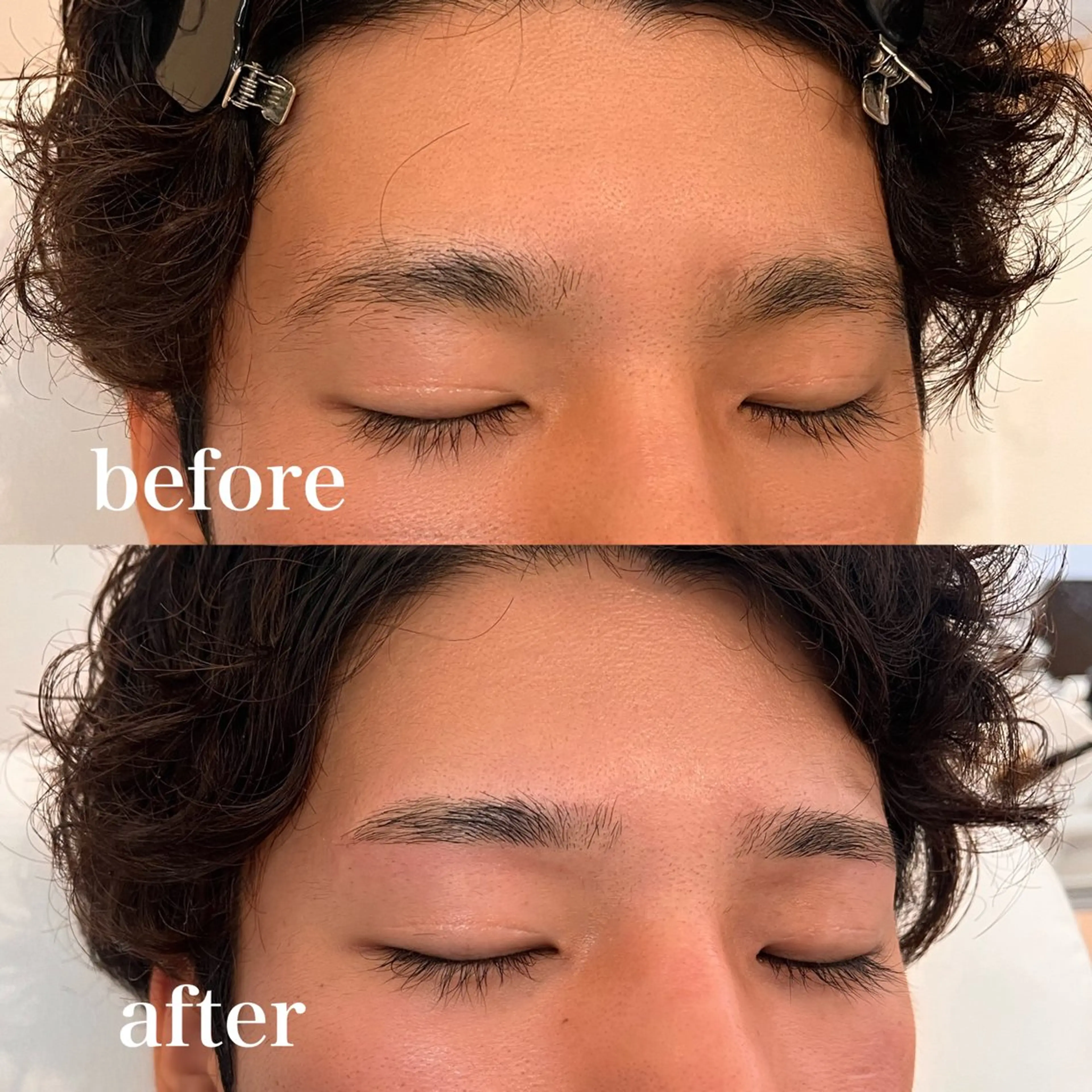 メンズ アイブロウ ワックス脱毛 眉カット その他(アイブロウ) 八田 紗希の眉毛・アイブロウイメージ