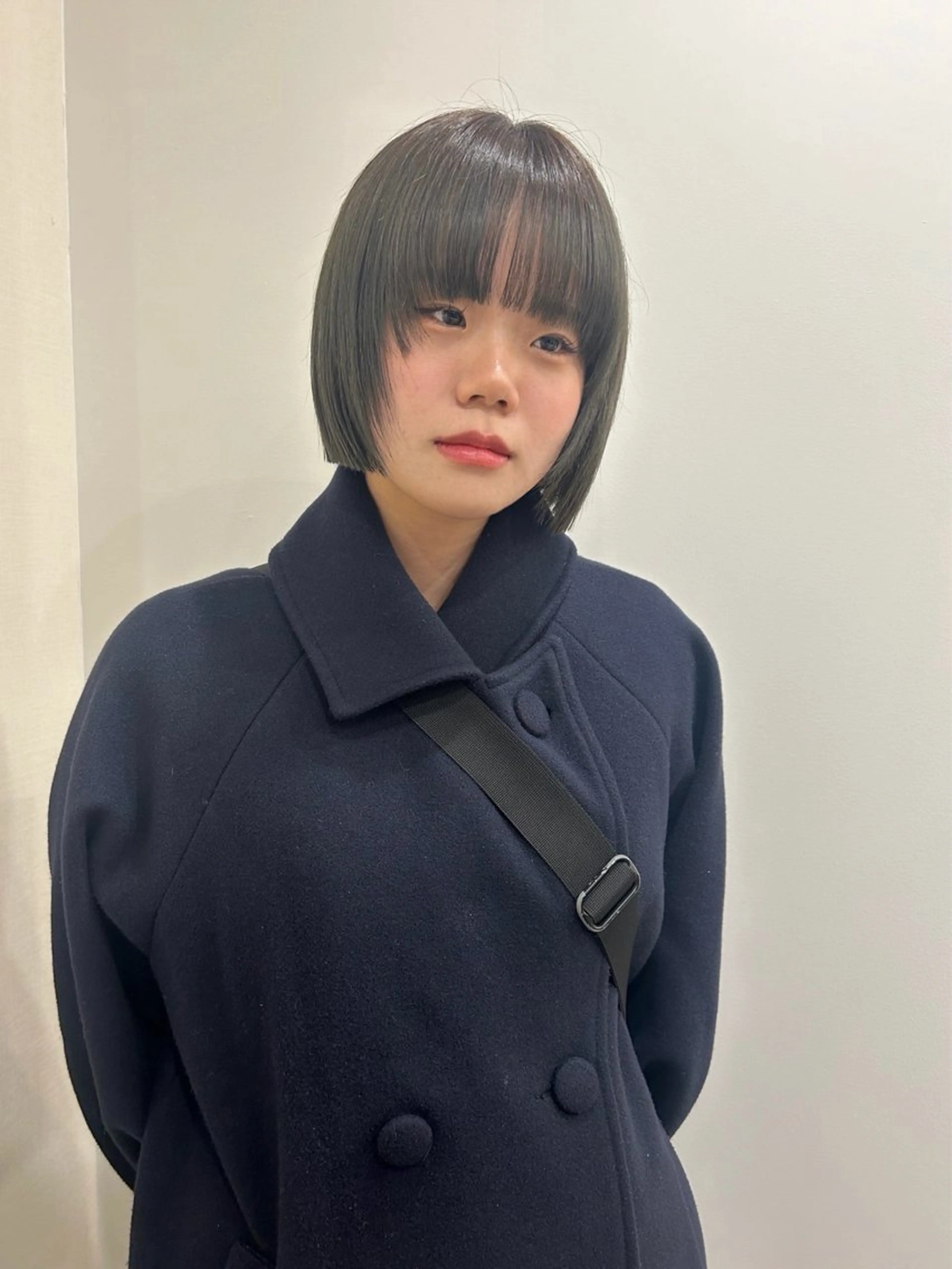 ミディアム ボブ カット hair&eye🎀 /momoKaのヘアスタイル